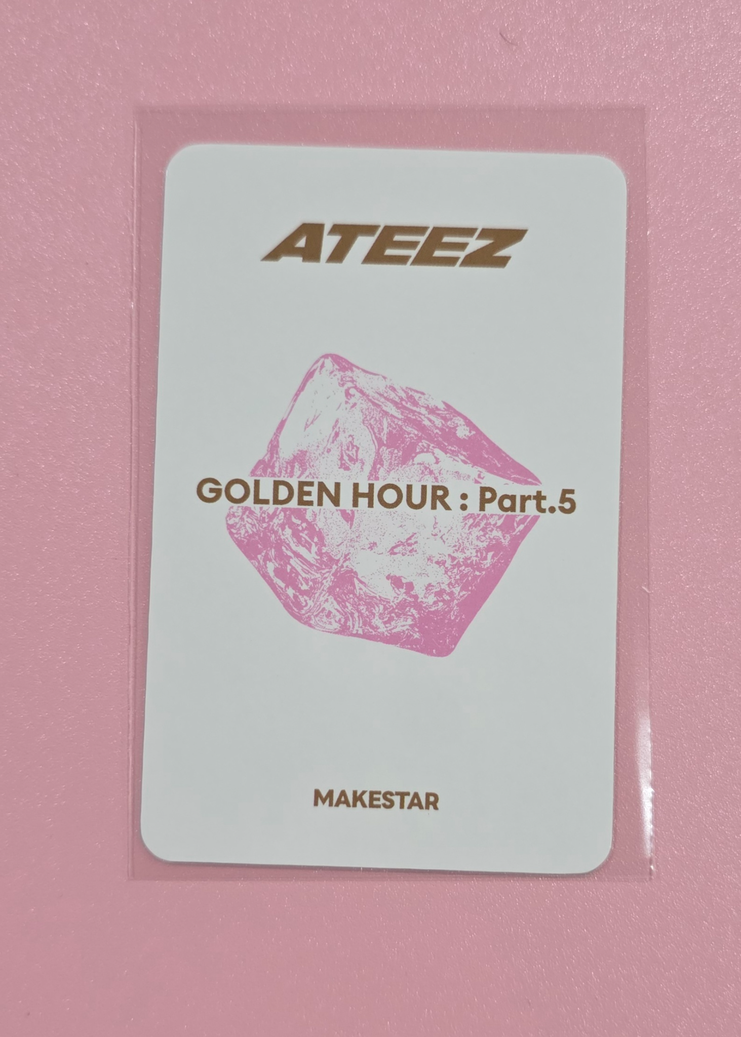 ATEEZ San ATEEZ - San - GOLDEN HOUR : Part.5 Album makestar photocard event listing photo 2