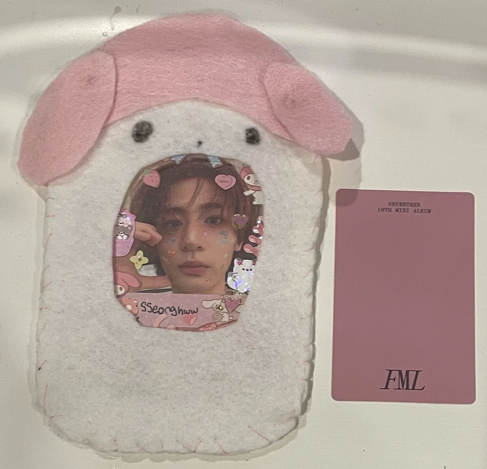 SEVENTEEN Jun SEVENTEEN - Jun - FML Album album photocard faded mono life listing photo 2