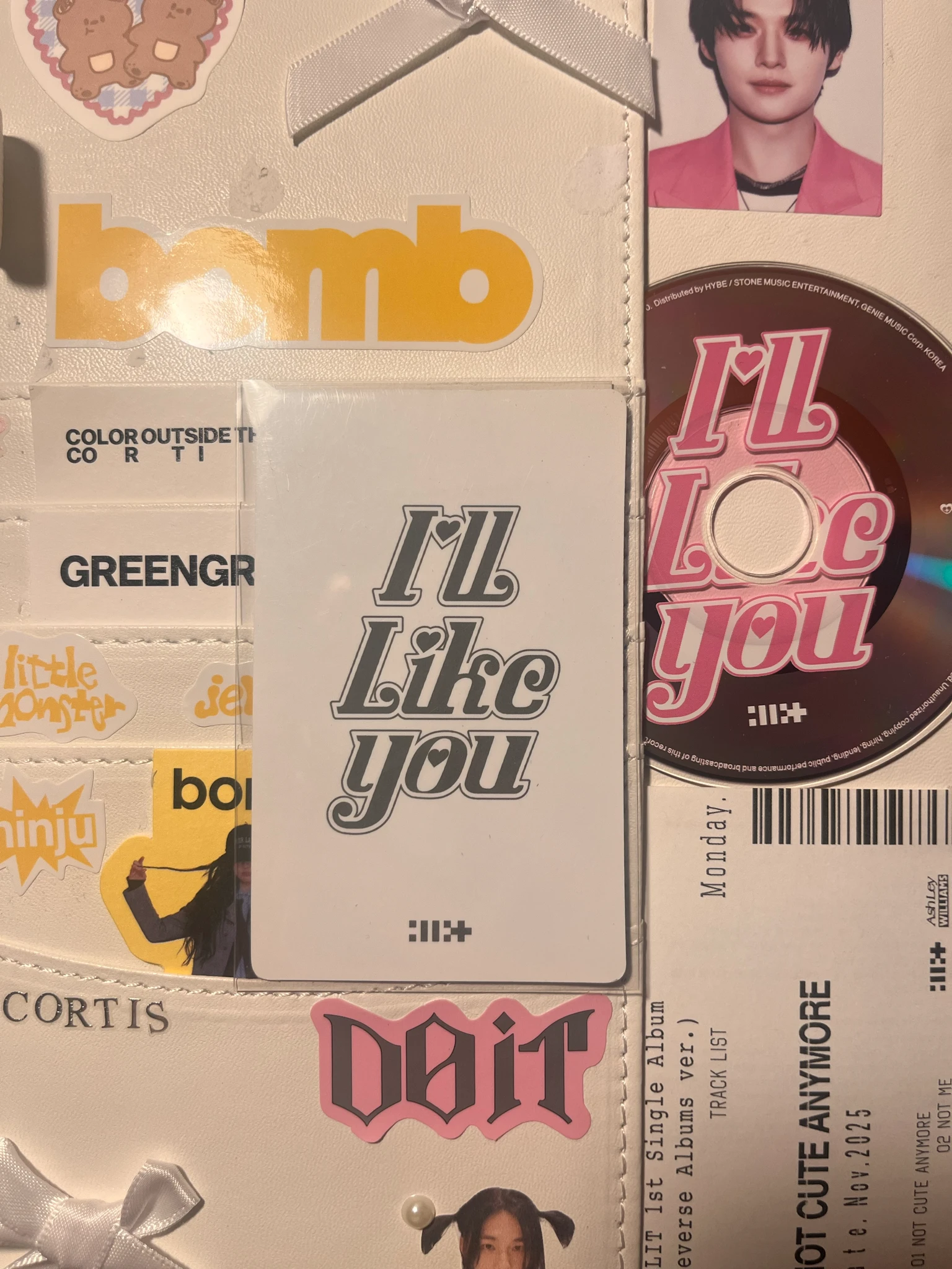 ILLIT Wonhee ILLIT - WONHEE - I'LL LIKE YOU Album listing photo 2
