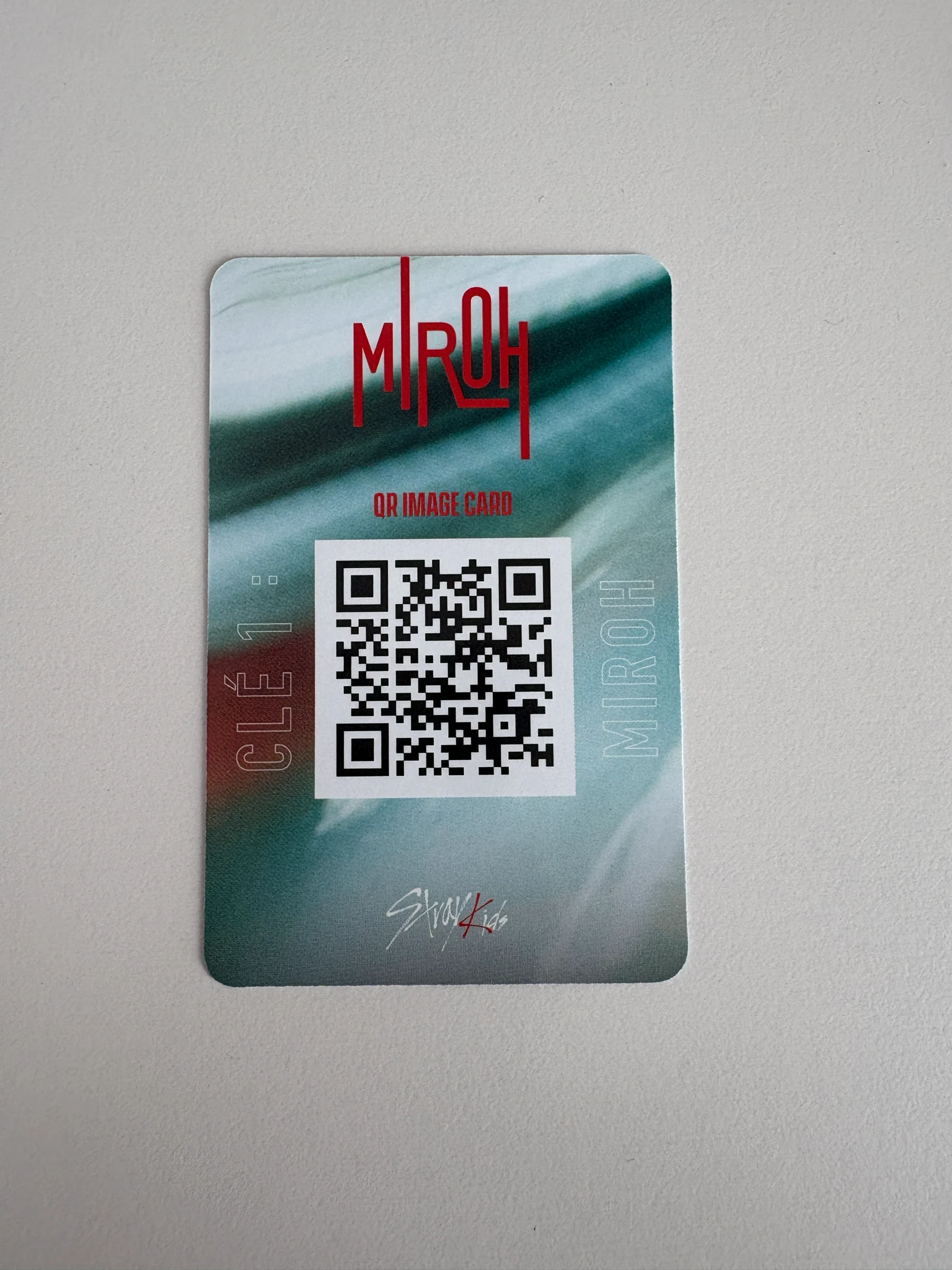 Stray Kids I.N Stray Kids - I.N - Clé 1: Miroh Album album photocard cle miroh logo ver. listing photo 2