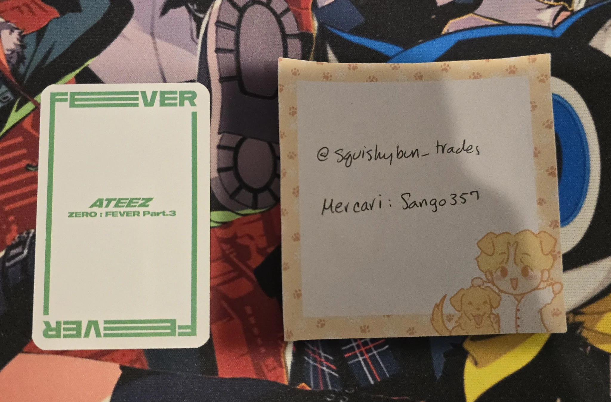ATEEZ San ATEEZ - San - ZERO : FEVER Part.3 Album apple music pob (pre-order benefit) listing photo 2