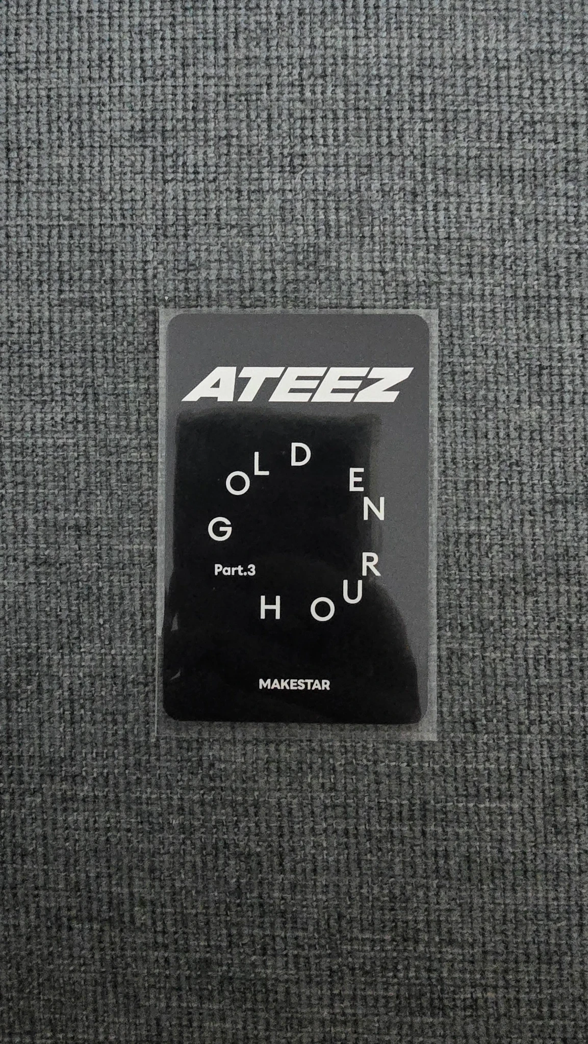 ATEEZ Yunho ATEEZ - Yunho - Golden Hour : Part.3 Album makestar lucky draw listing photo 2