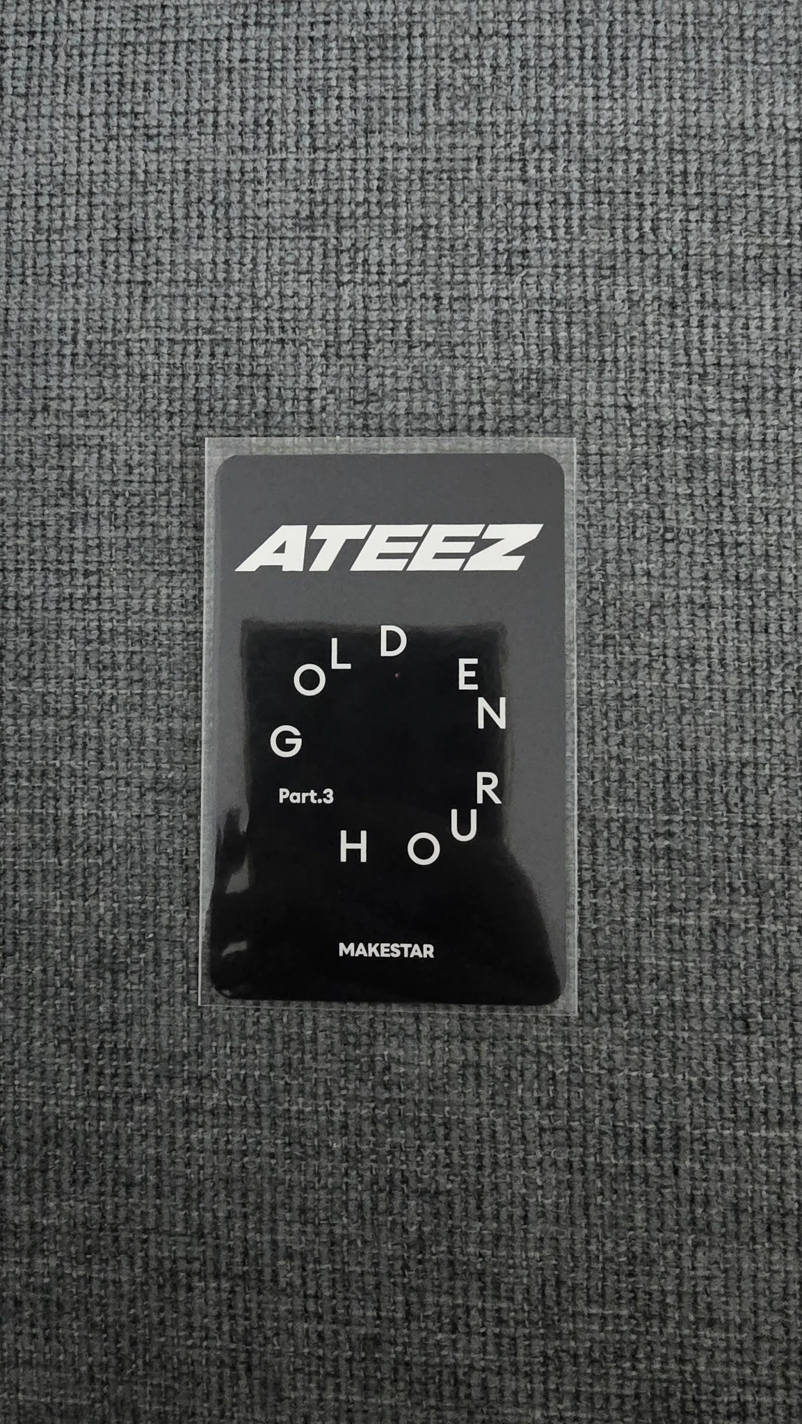 ATEEZ Mingi ATEEZ - Mingi - Golden Hour : Part.3 Album makestar lucky draw listing photo 2