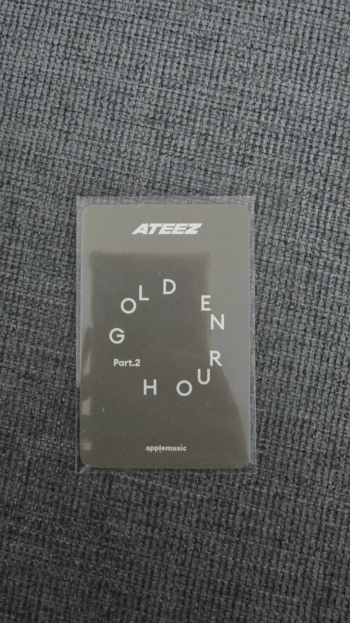 ATEEZ Mingi ATEEZ - Mingi - Golden Hour : Part 2 Album apple music lucky draw glasses version listing photo 2