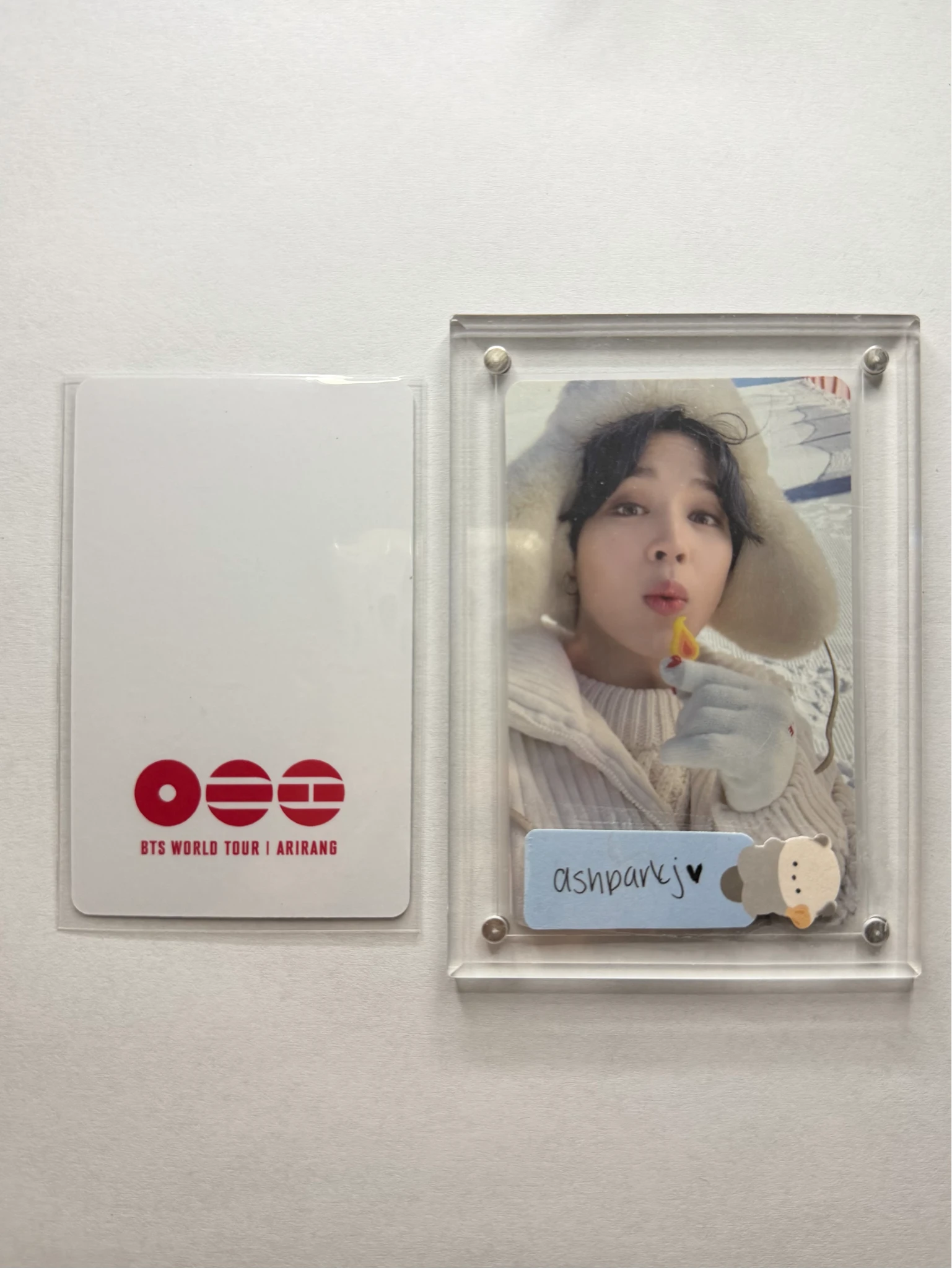 BTS j-hope BTS - j-hope - ARIRANG World Tour Event USA album pick-up lucky draw (LD) round 2 listing photo 2