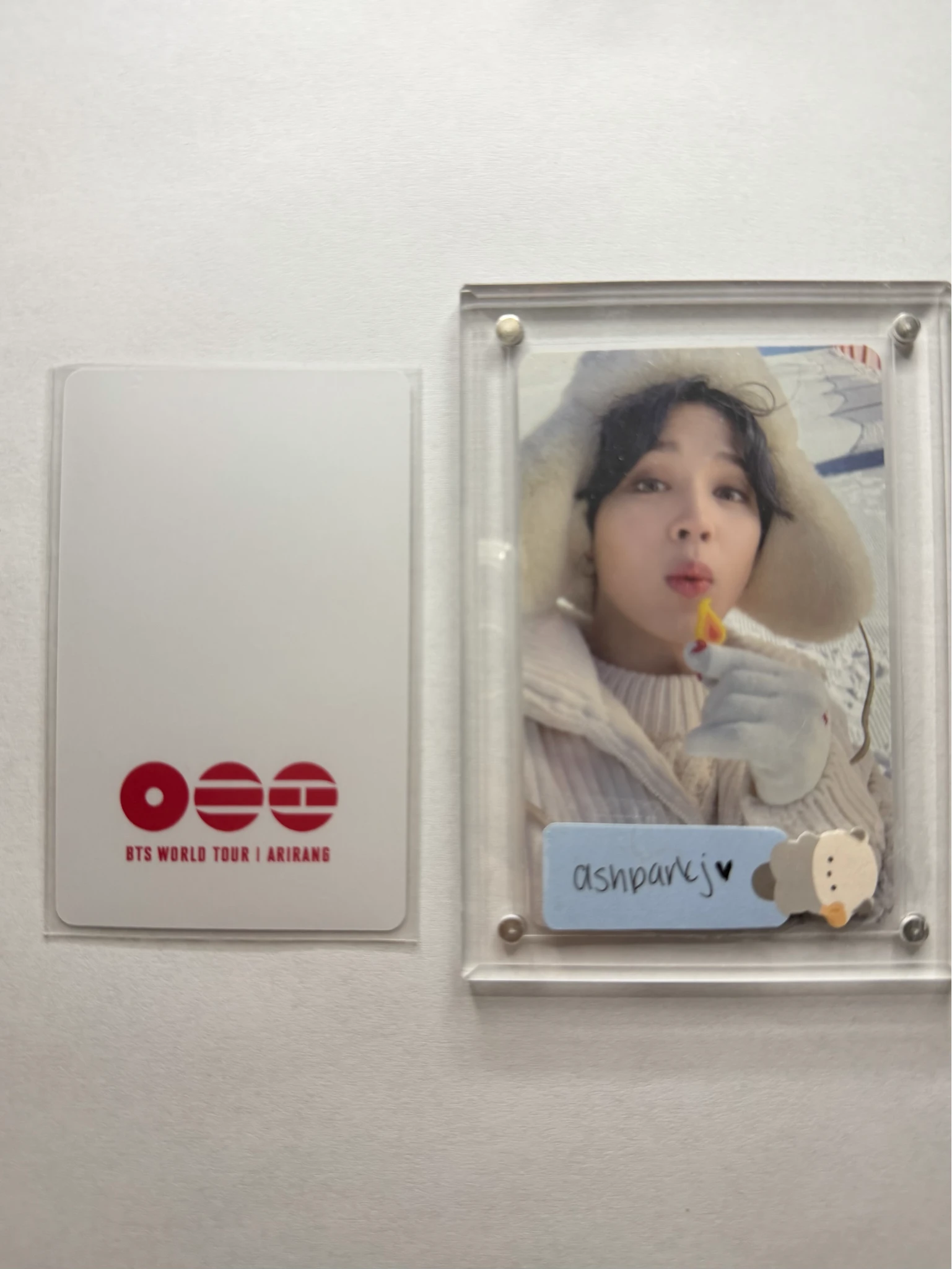 BTS RM BTS - RM - ARIRANG World Tour Event USA album pick-up lucky draw (LD) round 2 listing photo 2