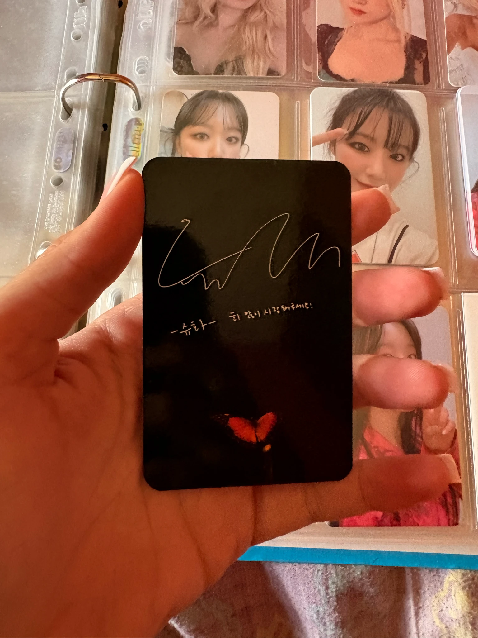 i-dle Shuhua (G)I-DLE - Shuhua - I Burn Album fire ver. album photocard listing photo 2