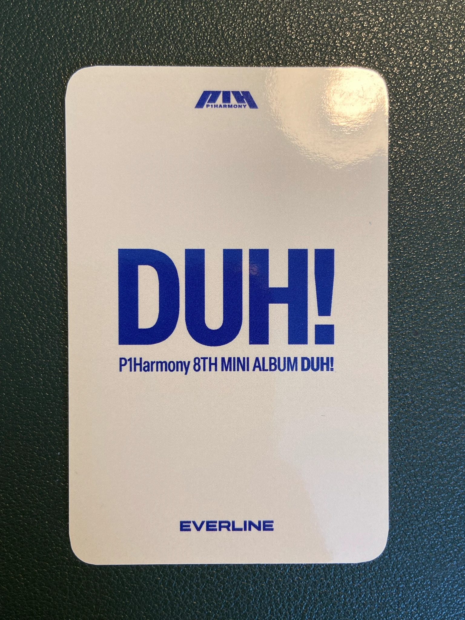 P1Harmony Theo P1Harmony - Theo - DUH! Album everline fansign round 1 listing photo 2