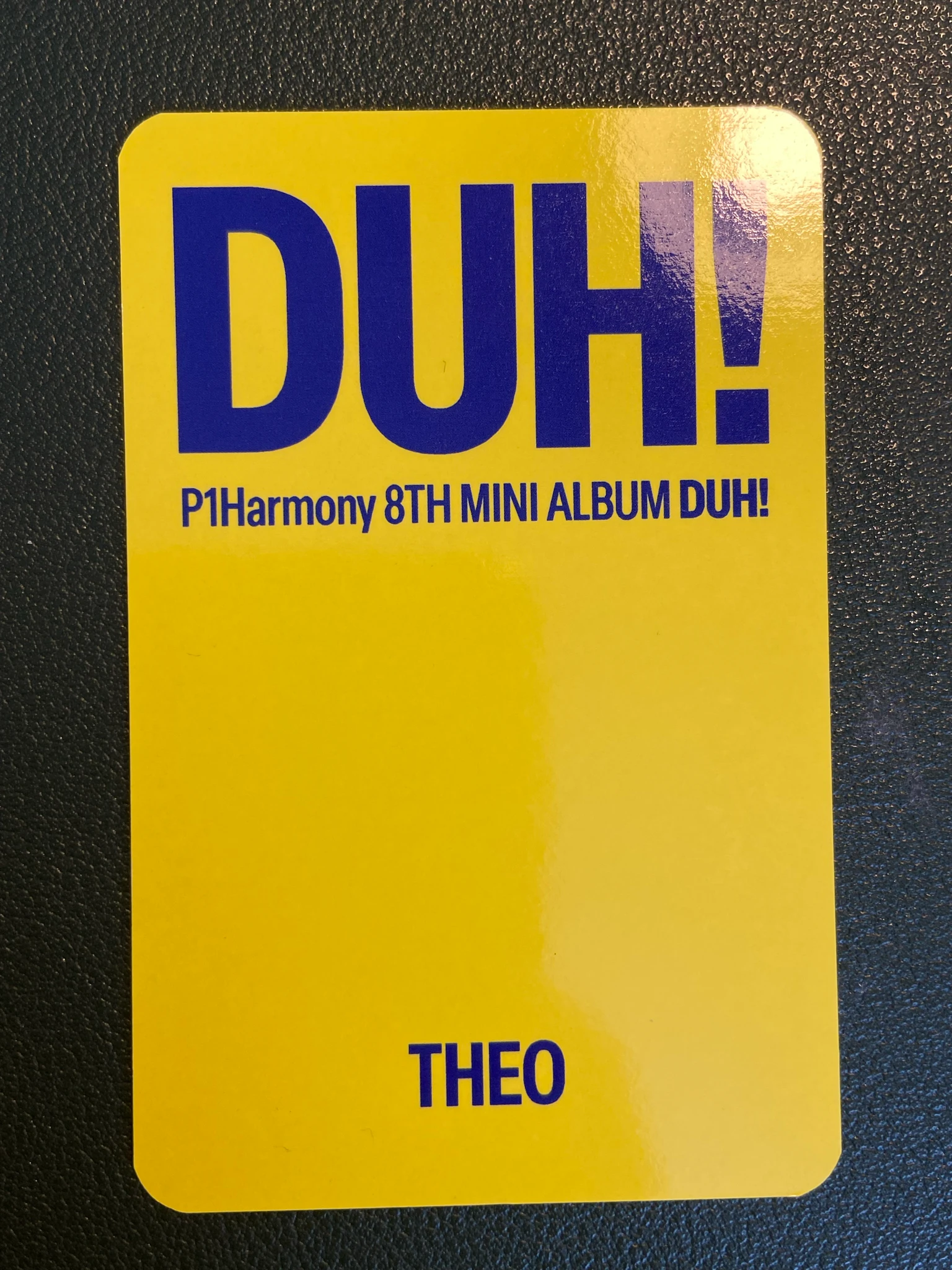 P1Harmony Theo P1Harmony - Theo - DUH! Album nemoz fansign listing photo 2