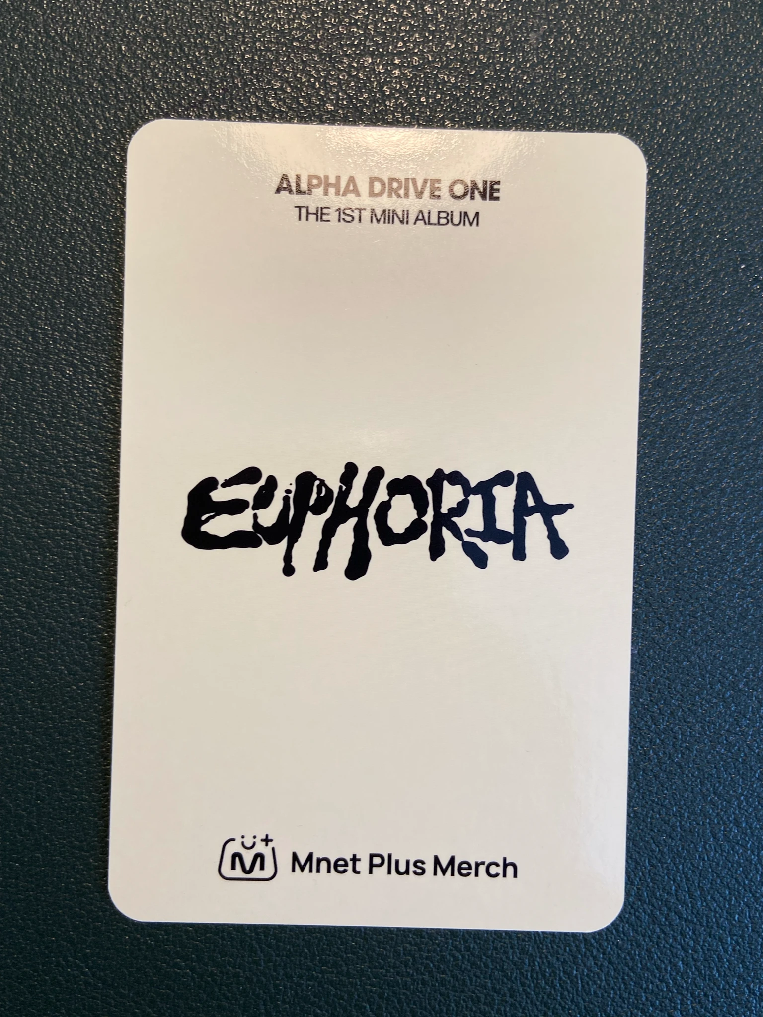ALPHA DRIVE ONE Leo ALPHA DRIVE ONE - Leo - EUPHORIA Album jewel case version olive young lucky draw listing photo 2