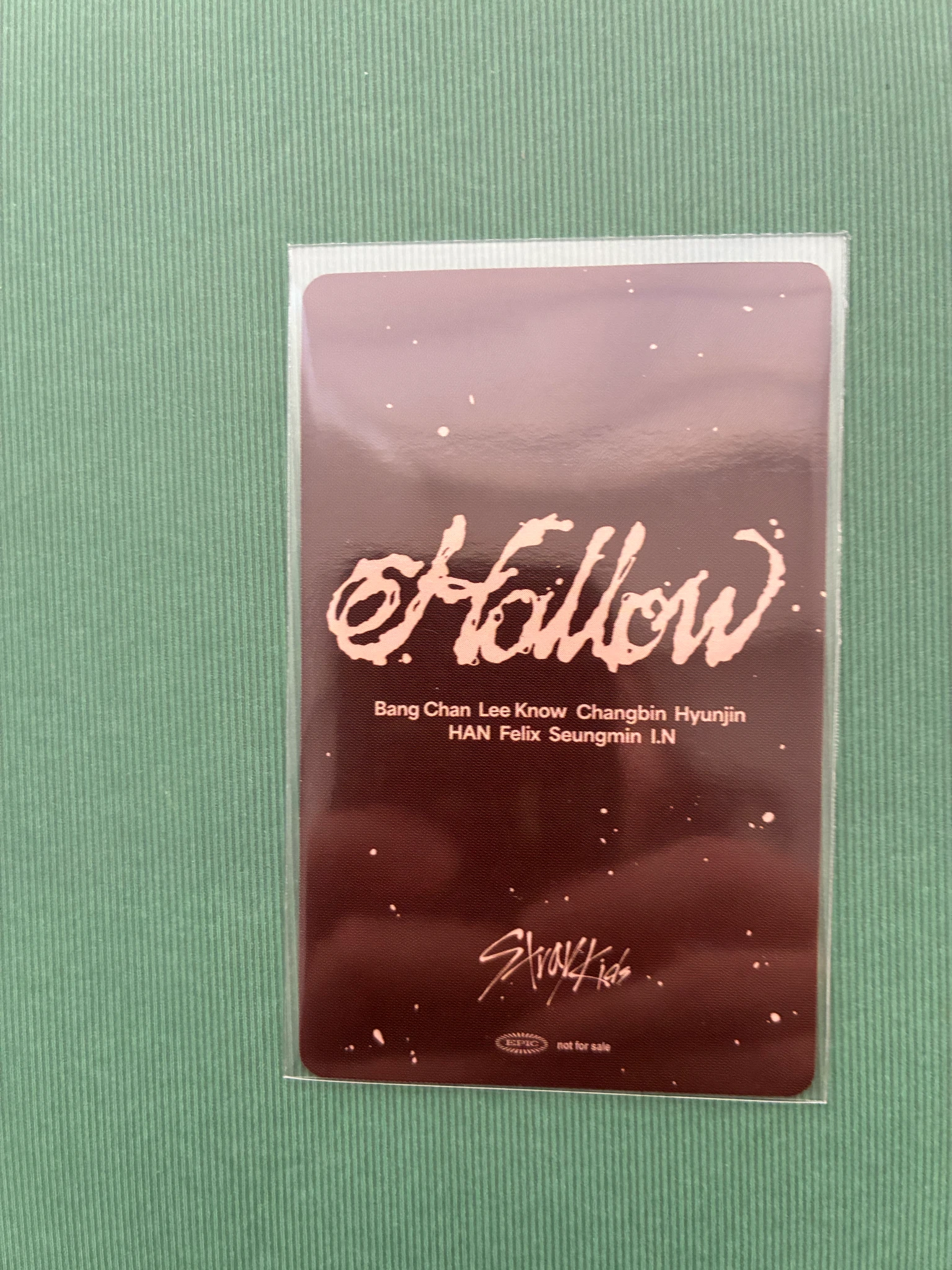 Stray Kids Seungmin Stray Kids - Seungmin - Hollow Album lucky draw (LD) hmv tower records japan listing photo 2