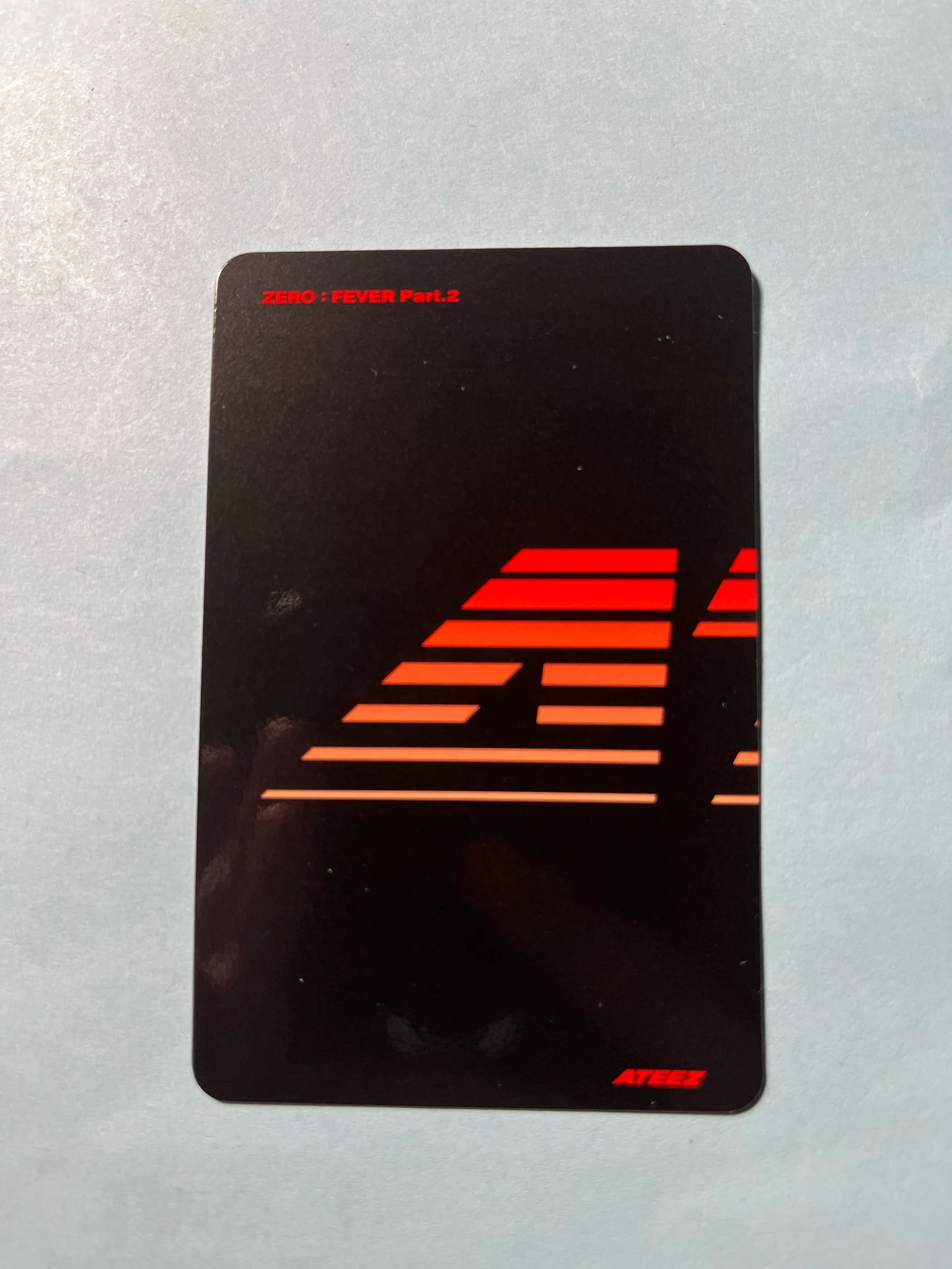 ATEEZ Hongjoong ATEEZ - Hongjoong - ZERO : FEVER Part.2 Album album photocard A version listing photo 2