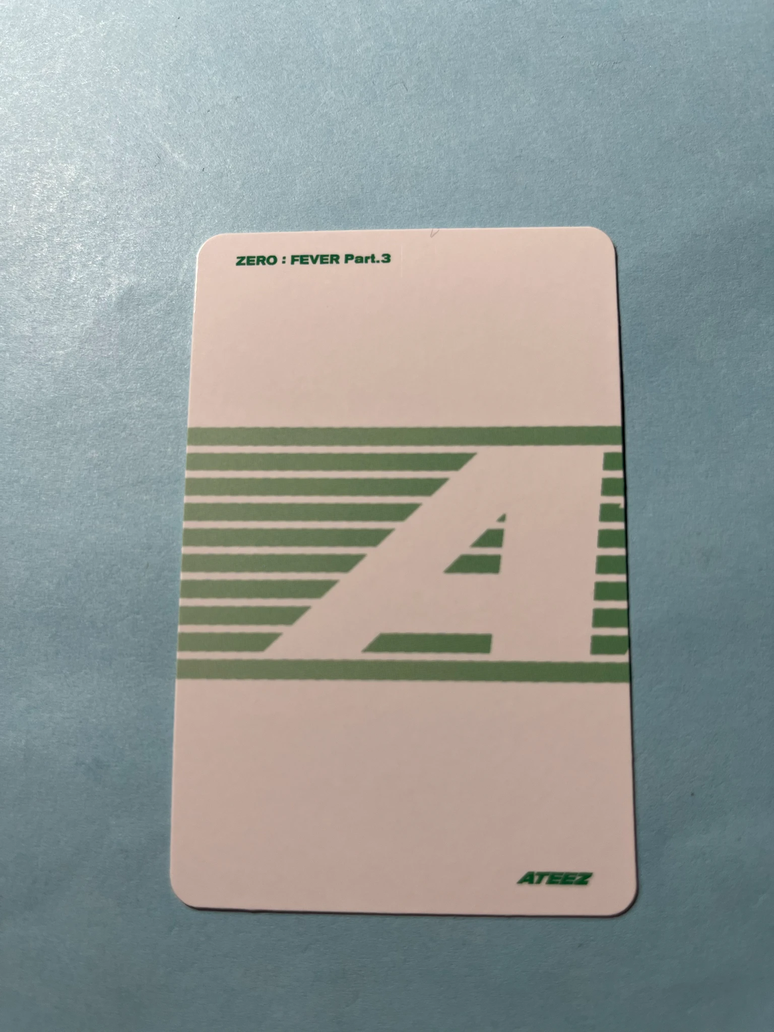 ATEEZ Hongjoong ATEEZ - Hongjoong - ZERO : FEVER Part.3 Album album photocard A version limited version listing photo 2