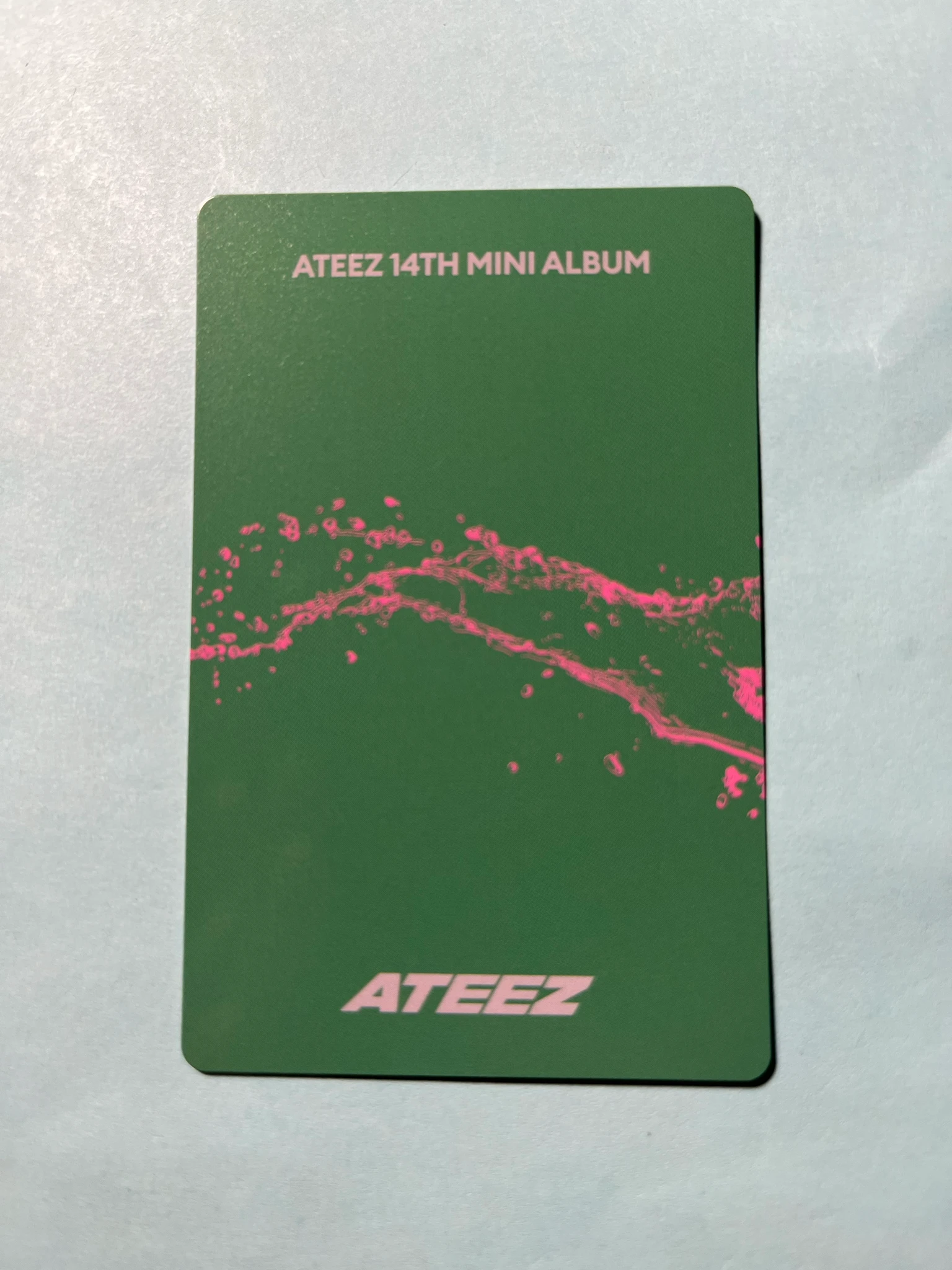 ATEEZ Seonghwa ATEEZ - Seonghwa - GOLDEN HOUR : Part.5 Album album photocard poca album Z version image card listing photo 2