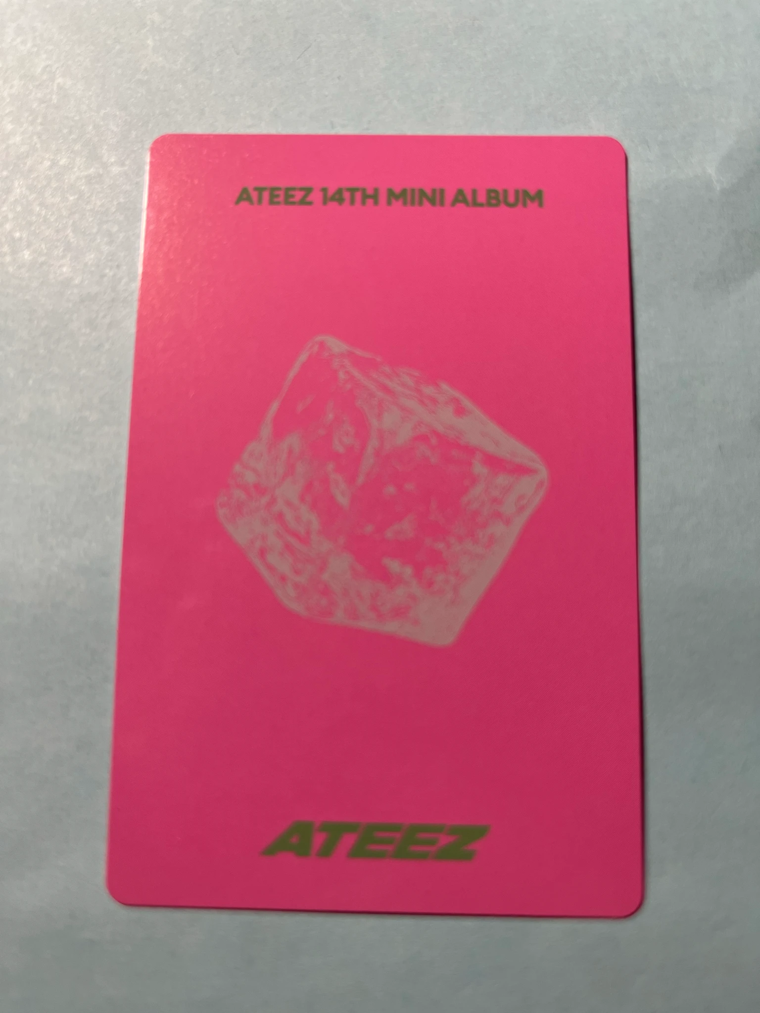 ATEEZ Seonghwa ATEEZ - Seonghwa - GOLDEN HOUR : Part.5 Album album photocard poca album A version image card listing photo 2