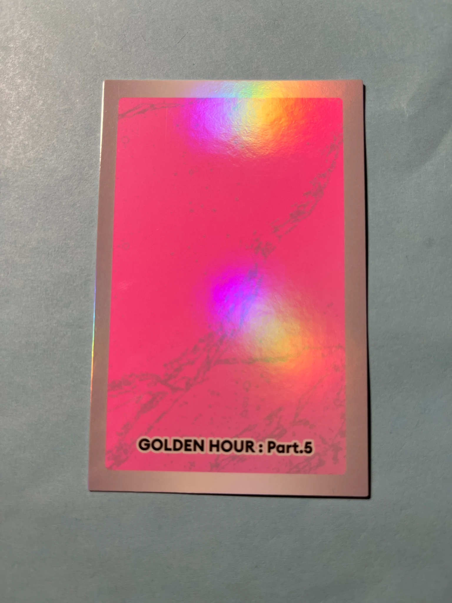 ATEEZ Seonghwa ATEEZ - Seonghwa - GOLDEN HOUR : Part.5 Album character card holographic (hologram) listing photo 2