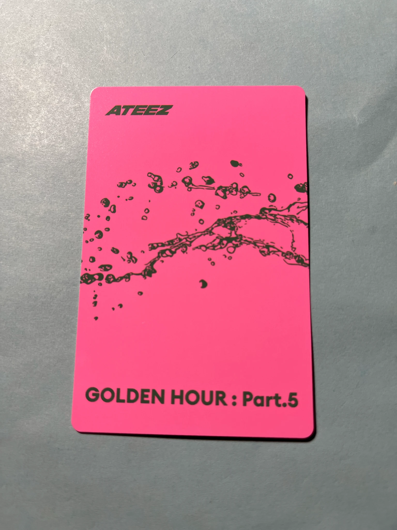 ATEEZ Seonghwa ATEEZ - Seonghwa - GOLDEN HOUR : Part.5 Album poca album album photocard A version listing photo 2