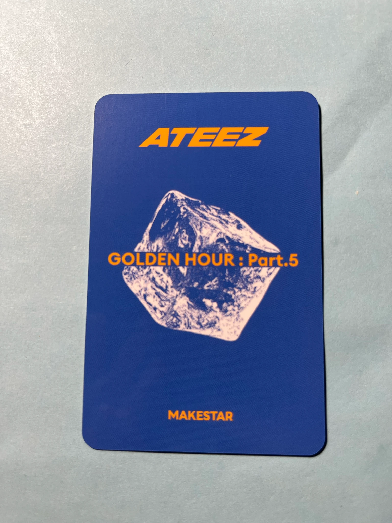 ATEEZ Seonghwa ATEEZ - Seonghwa - GOLDEN HOUR : Part.5 Album makestar pob (pre-order benefit) listing photo 2