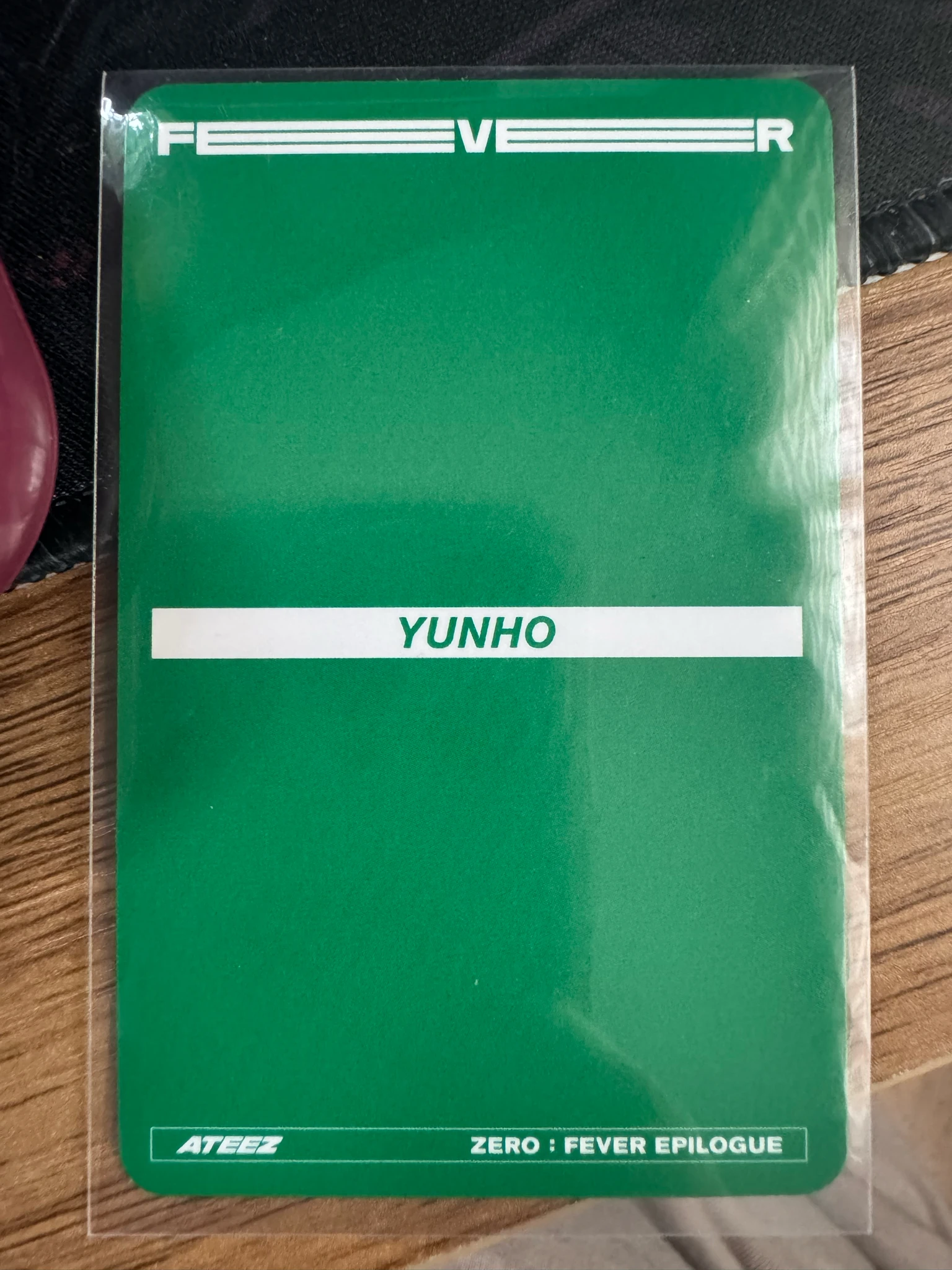ATEEZ Yunho ATEEZ - Yunho - ZERO : FEVER EPILOGUE Album album photocard diary version limited version listing photo 2