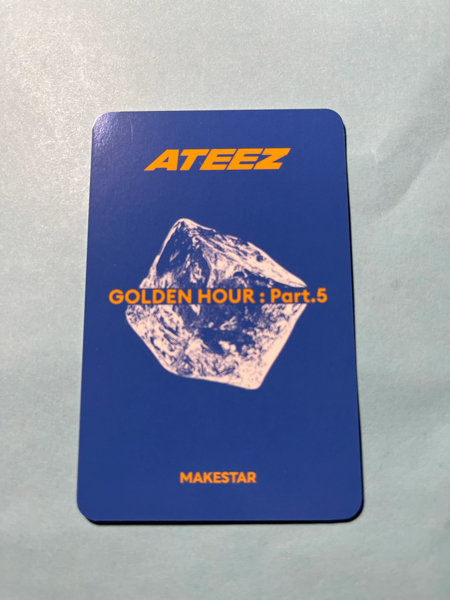 ATEEZ Yunho ATEEZ - Yunho - GOLDEN HOUR : Part.5 Album makestar pob (pre-order benefit) listing photo 2