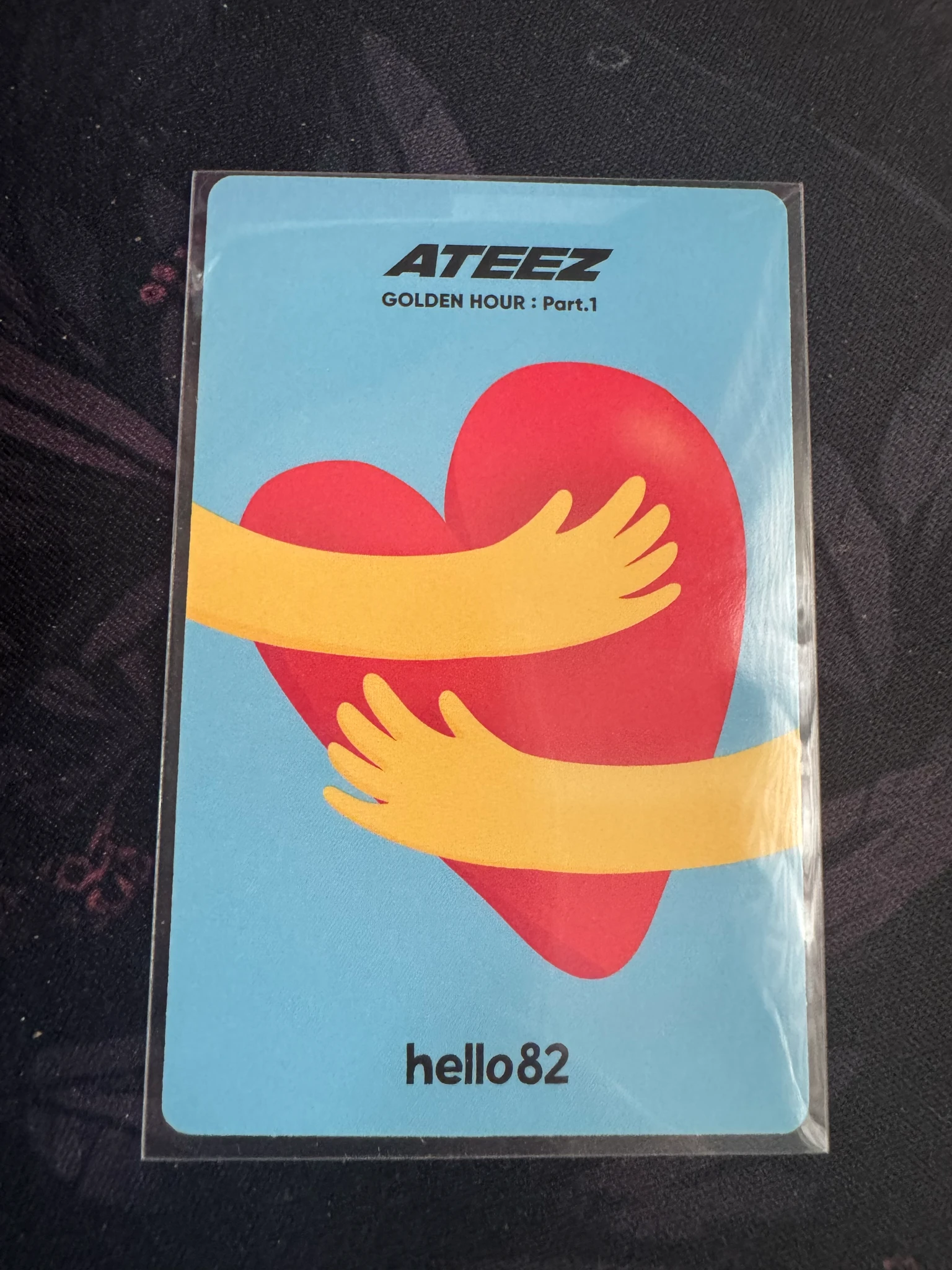 ATEEZ Seonghwa ATEEZ - Seonghwa - Golden Hour : Part.1 Album hello82 hug version listing photo 2