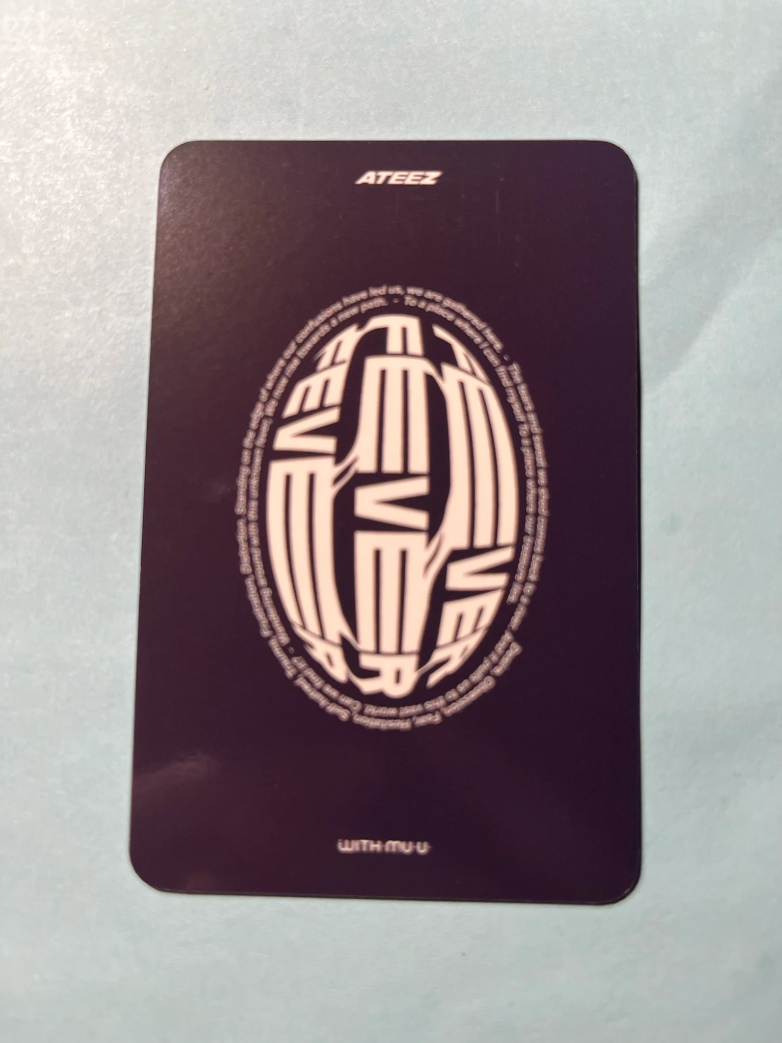 ATEEZ Yunho ATEEZ - Yunho - ZERO : FEVER EPILOGUE Album pob (pre-order benefit) platform version withmuu listing photo 2
