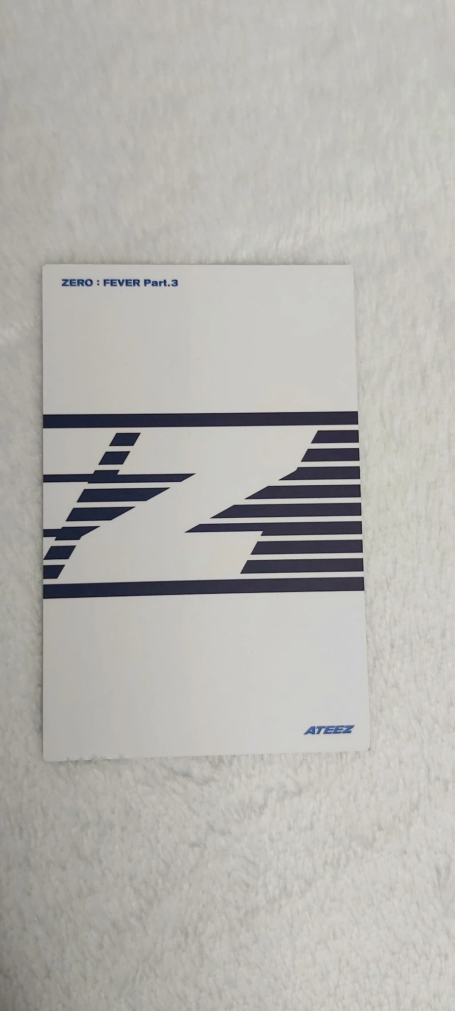 ATEEZ Jongho ATEEZ - Jongho - ZERO : FEVER Part.3 Album album photocard Z version listing photo 2