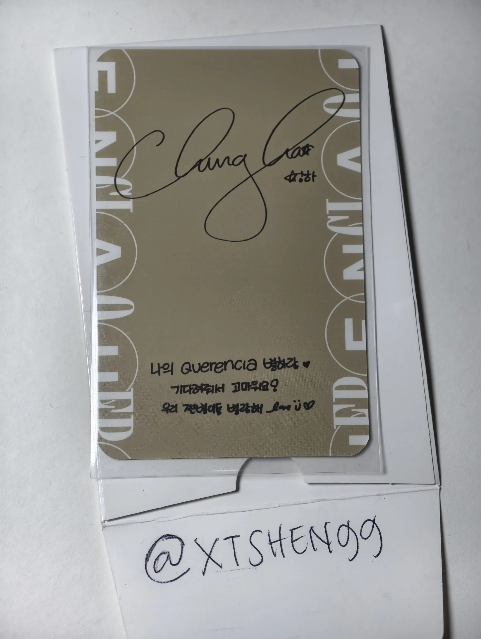 Chung Ha Chung Ha CHUNG HA - CHUNG HA - Querencia Album vinyl photocard listing photo 2
