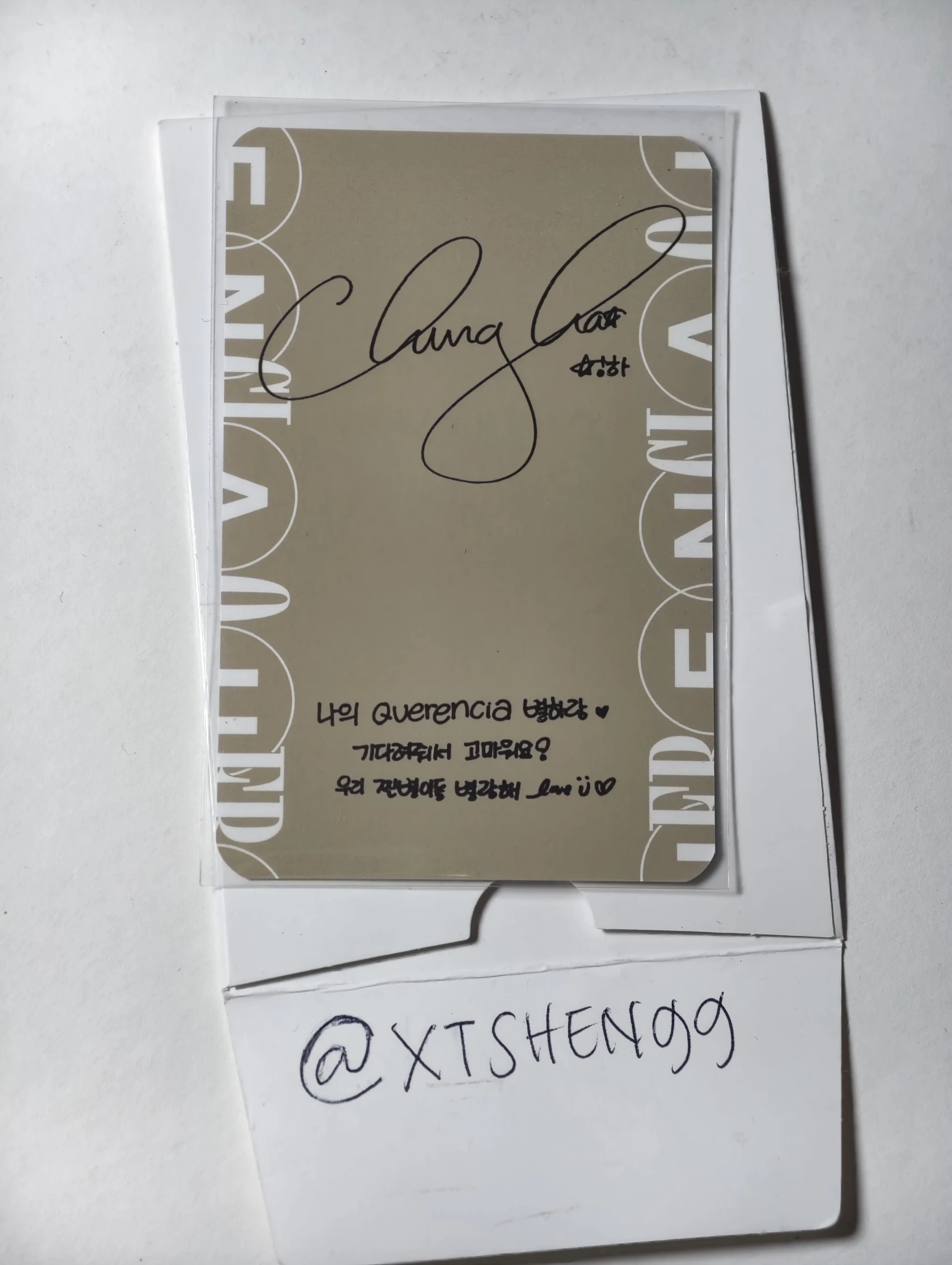 Chung Ha Chung Ha CHUNG HA - CHUNG HA - Querencia Album vinyl photocard listing photo 2