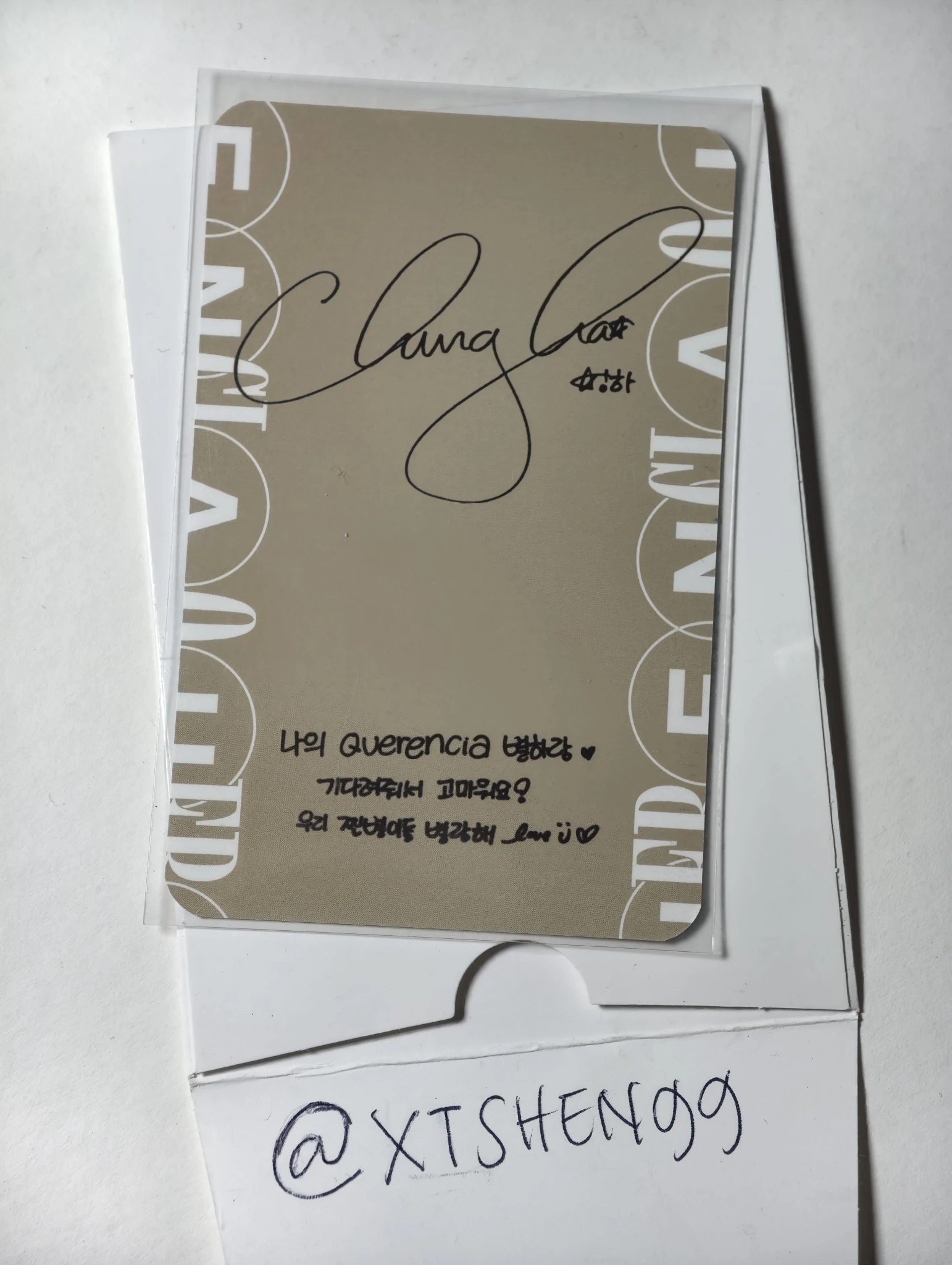 Chung Ha Chung Ha CHUNG HA - CHUNG HA - Querencia Album vinyl photocard listing photo 2