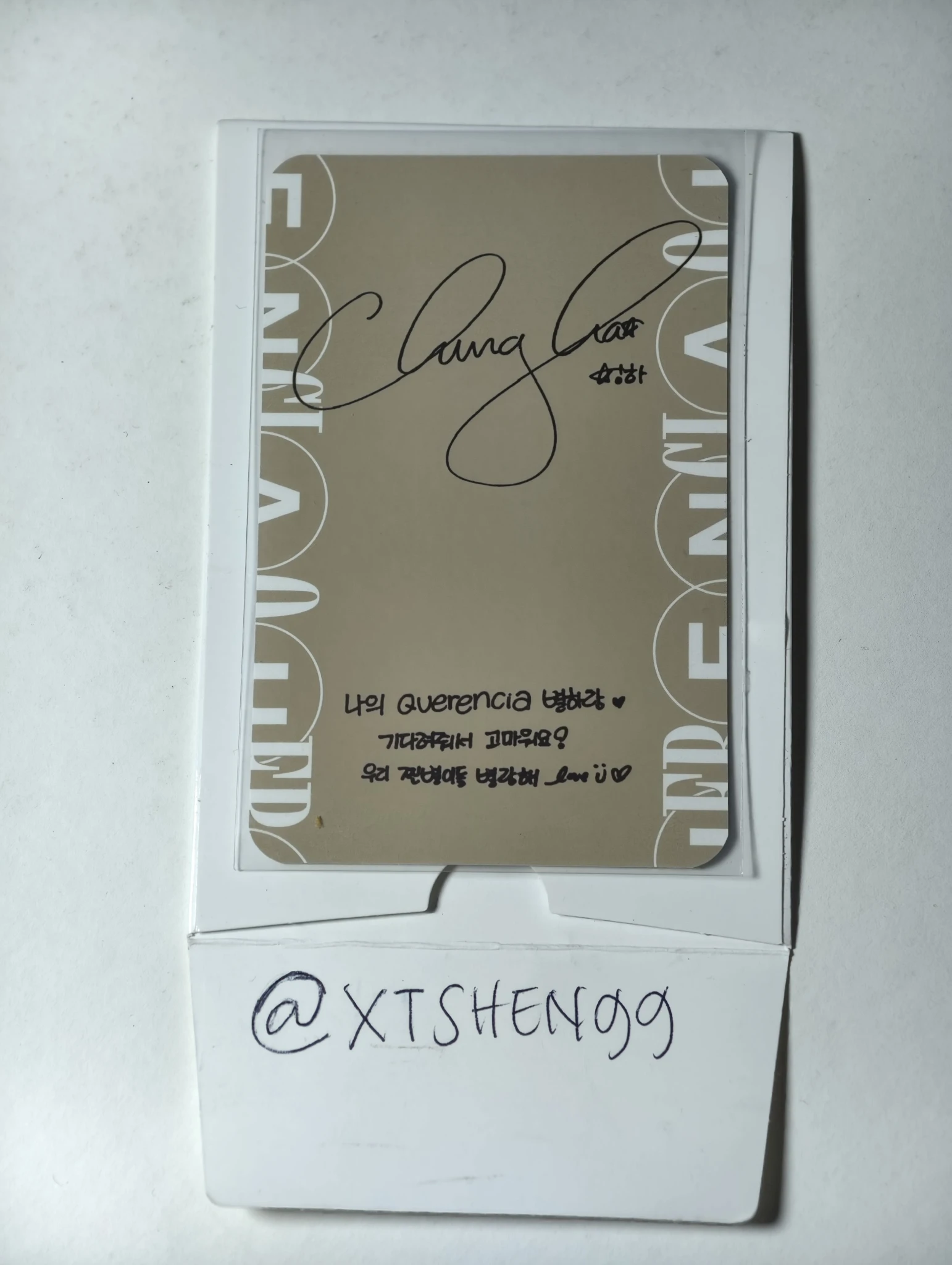 Chung Ha Chung Ha CHUNG HA - CHUNG HA - Querencia Album vinyl photocard listing photo 2
