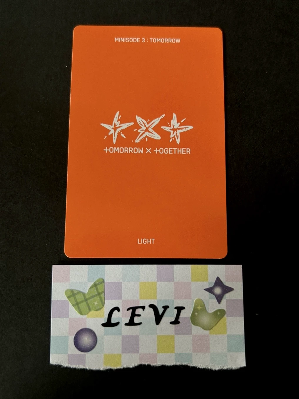 TOMORROW X TOGETHER Taehyun TOMORROW X TOGETHER - Taehyun - Minisode 3: Tomorrow Album album photocard light ver. listing photo 2