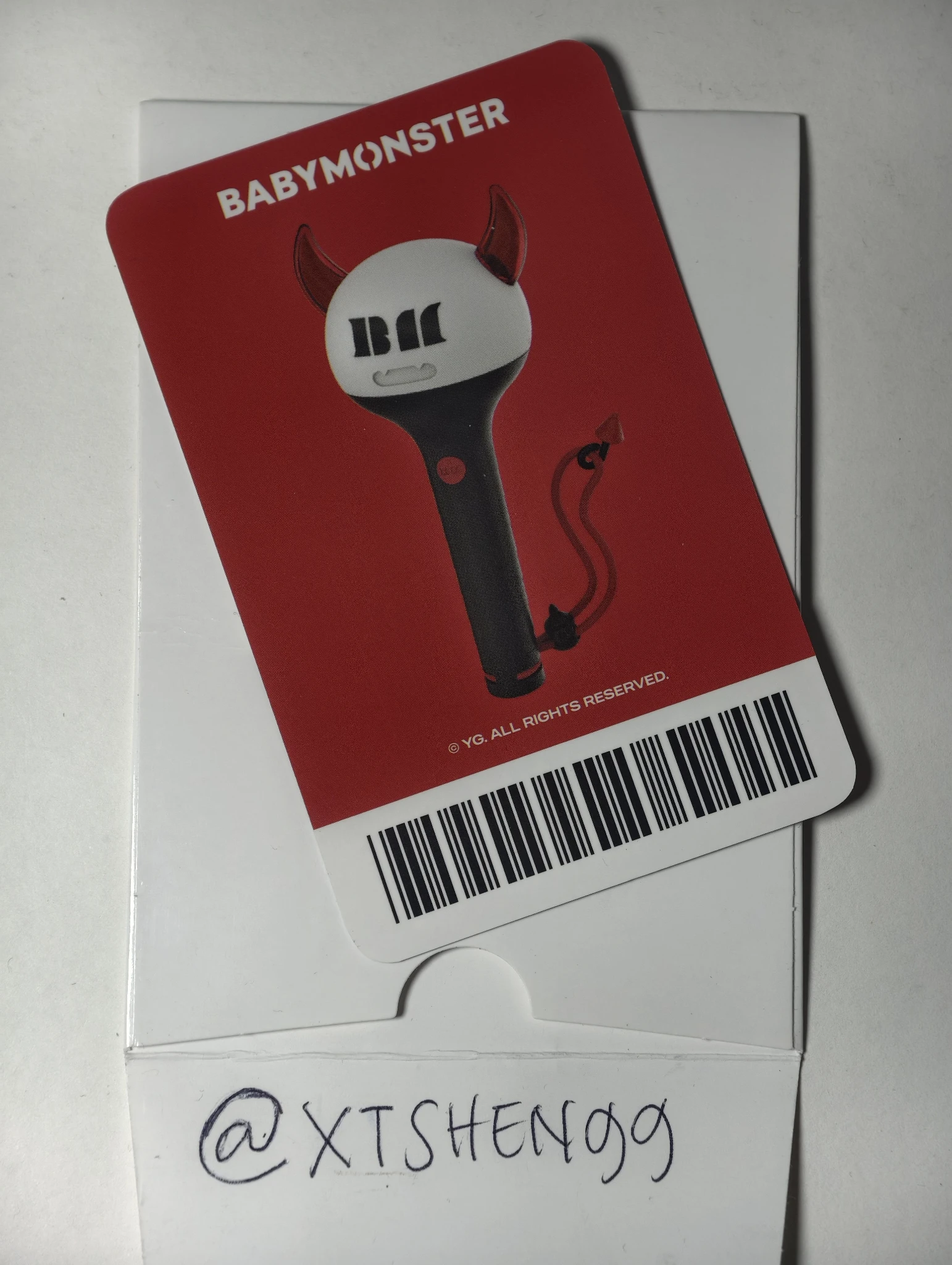 BABYMONSTER Rora BABYMONSTER - Rora - Lightstick Other offline merch photocard listing photo 2