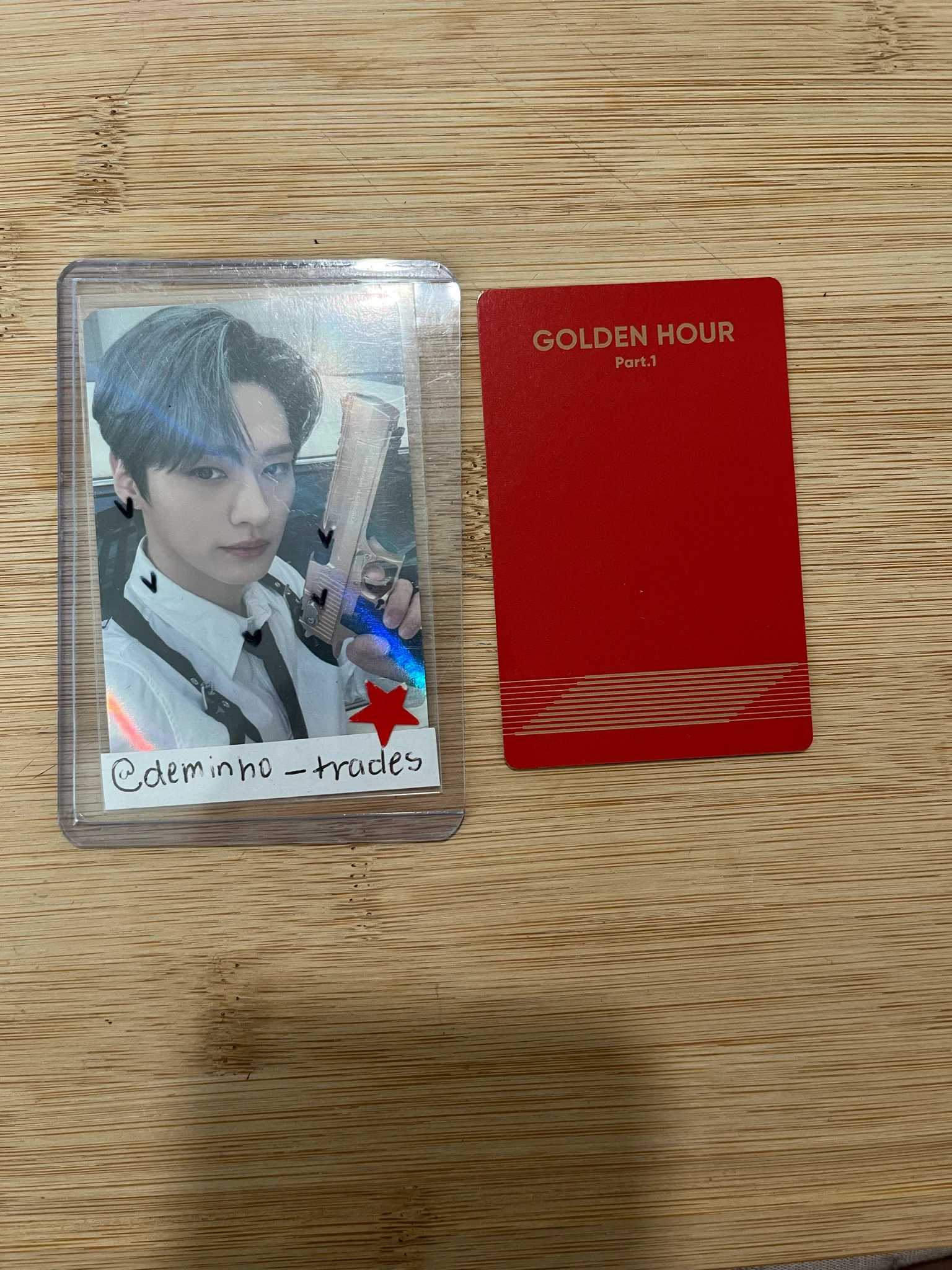 ATEEZ Mingi ATEEZ - Mingi - Golden Hour : Part.1 Album poca album A Ver. album photocard listing photo 2