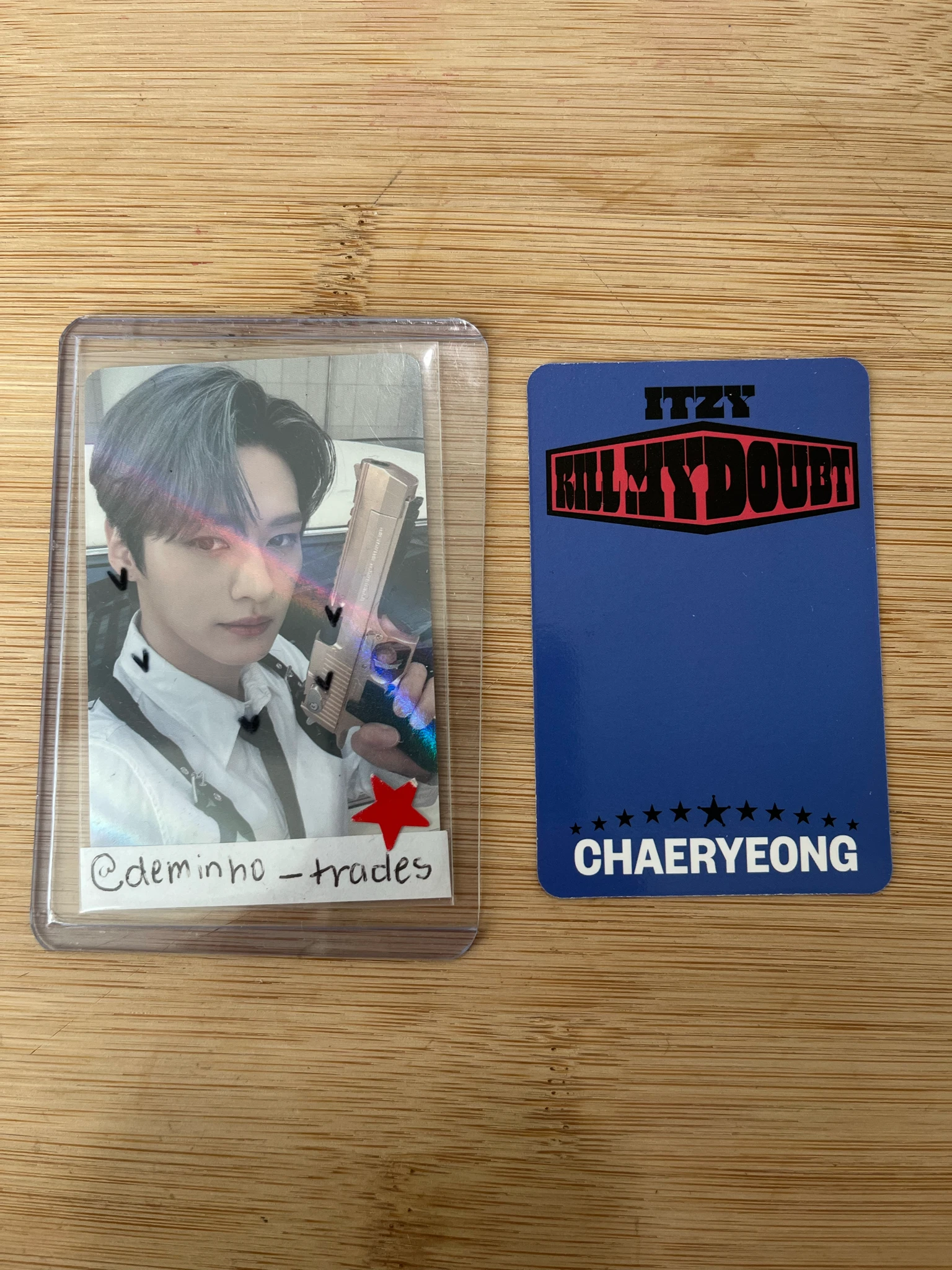 ITZY Chaeryeong ITZY - Chaeryeong - KILL MY DOUBT Album album photocard listing photo 2