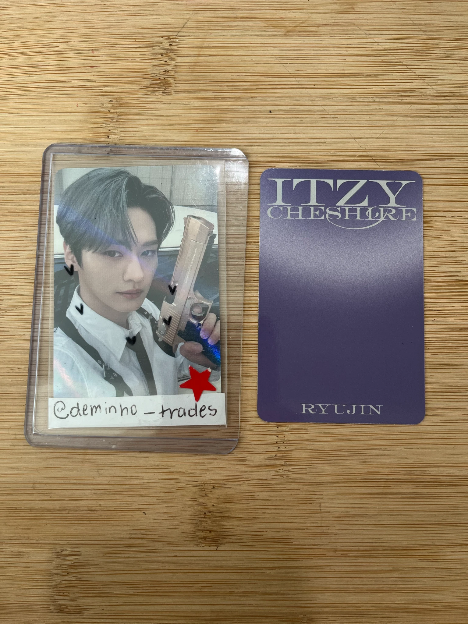 ITZY Ryujin ITZY - Ryujin - Cheshire Album album photocard limited version listing photo 2