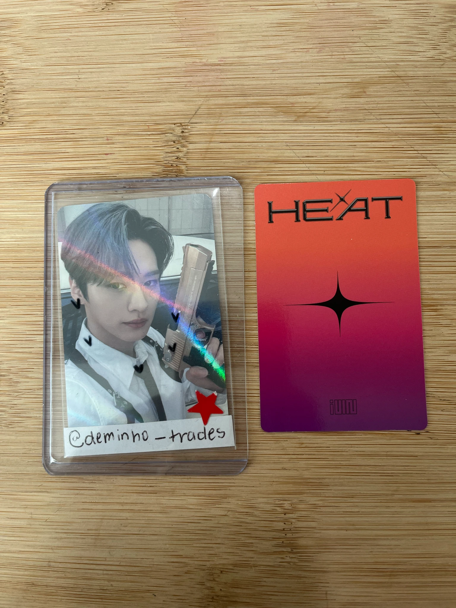 i-dle Soyeon (G)I-DLE - Soyeon - HEAT Album blaze ver. standard ver. album photocard listing photo 2