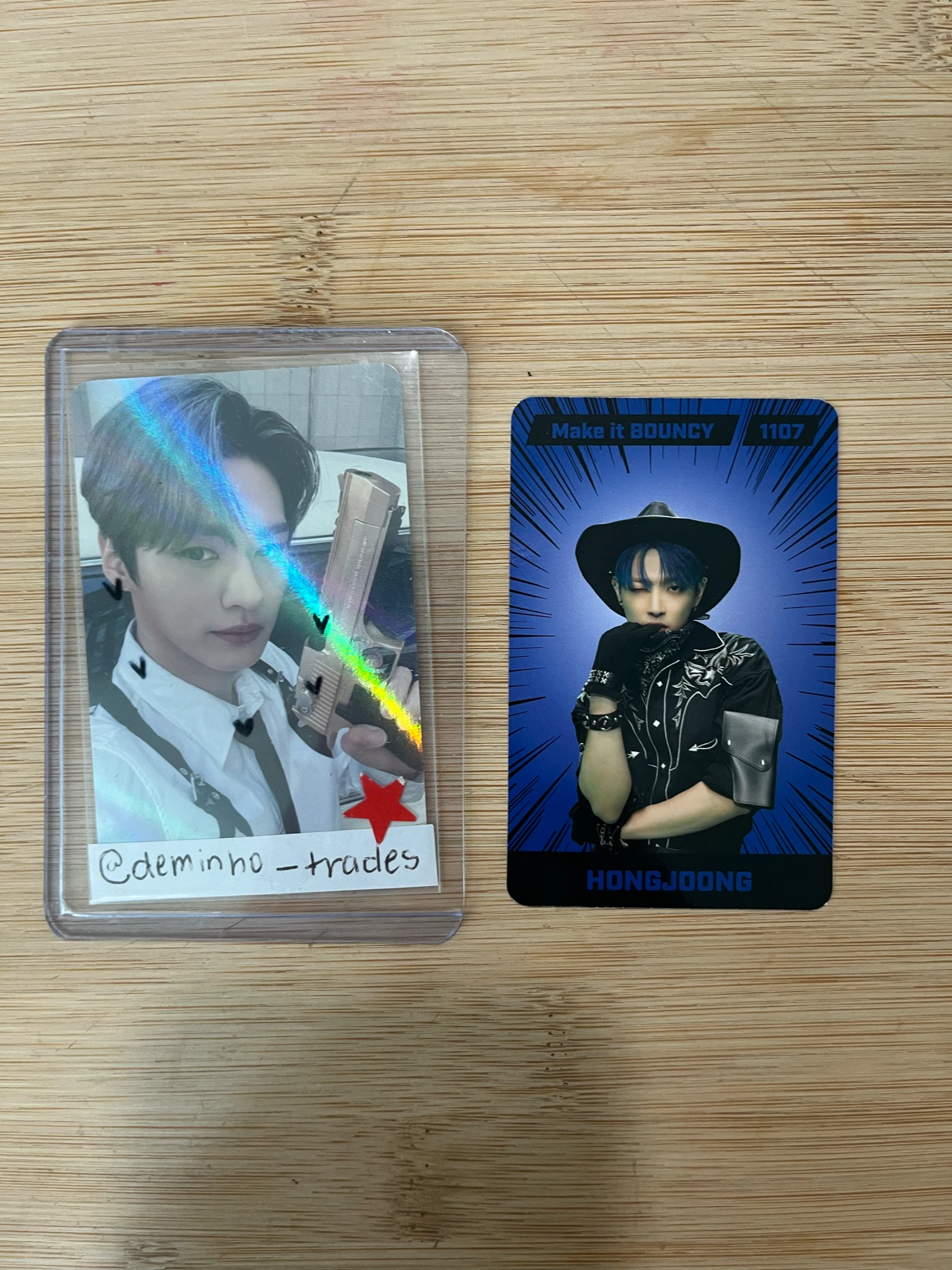 ATEEZ Hongjoong ATEEZ - Hongjoong - THE WORLD EP.2 : OUTLAW Album album photocard platform ver. image card listing photo 2