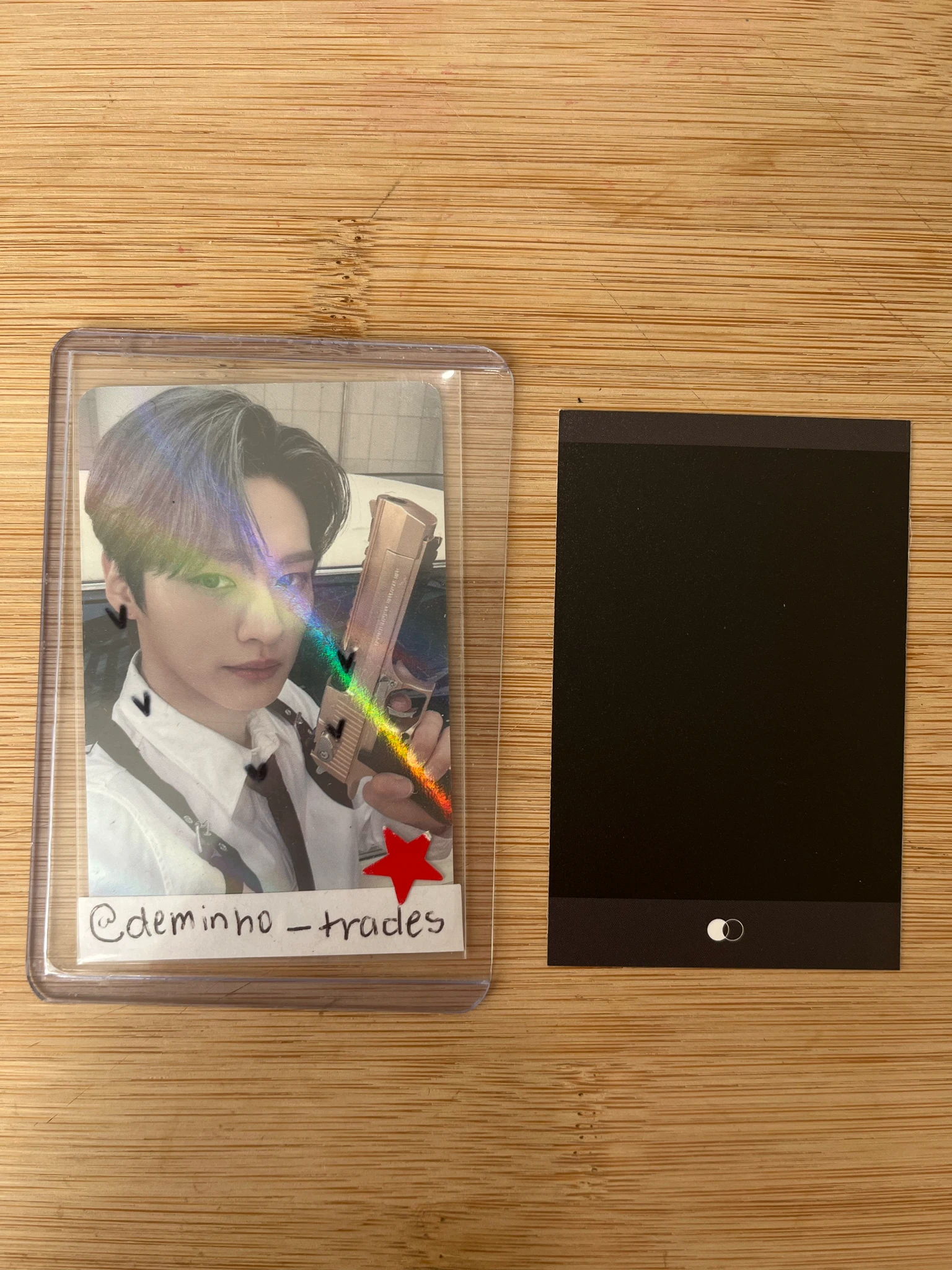 The Rose Hajoon The Rose - Hajoon - DUAL Album album photocard polaroid listing photo 2