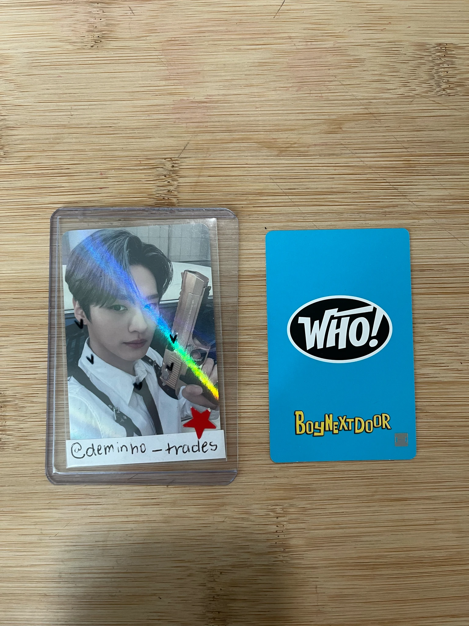 BOYNEXTDOOR Leehan BOYNEXTDOOR - Leehan - WHO! Album powerstation lucky draw round 1 listing photo 2