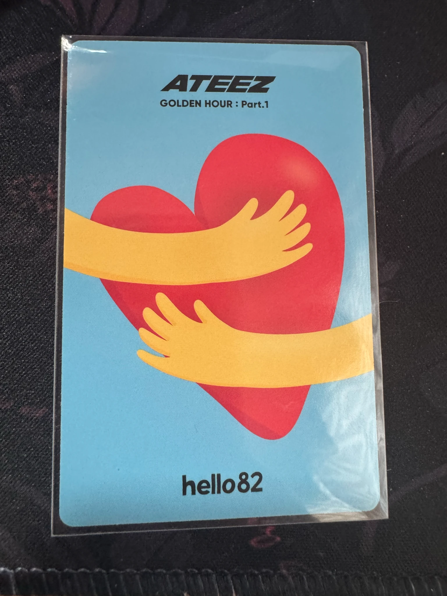 ATEEZ Hongjoong ATEEZ - Hongjoong - Golden Hour : Part.1 Album hello82 hug listing photo 2