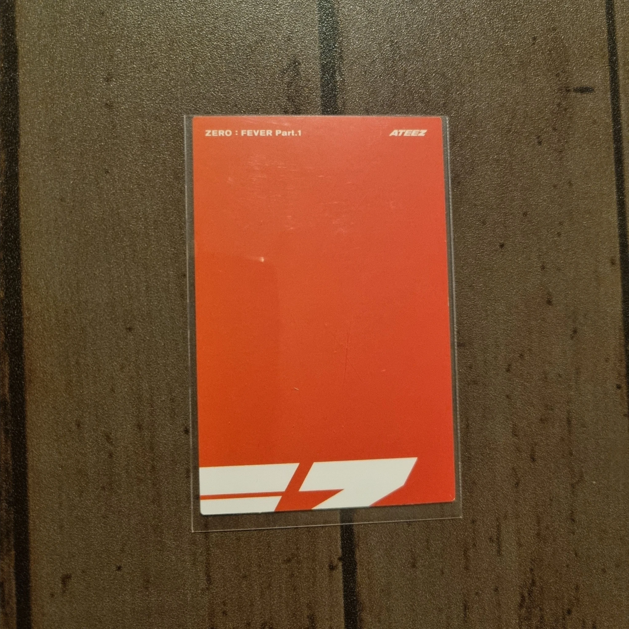 ATEEZ Yeosang ATEEZ - Yeosang - ZERO : FEVER Part.1 Album pre-order benefit mmt Inception Ver. listing photo 2