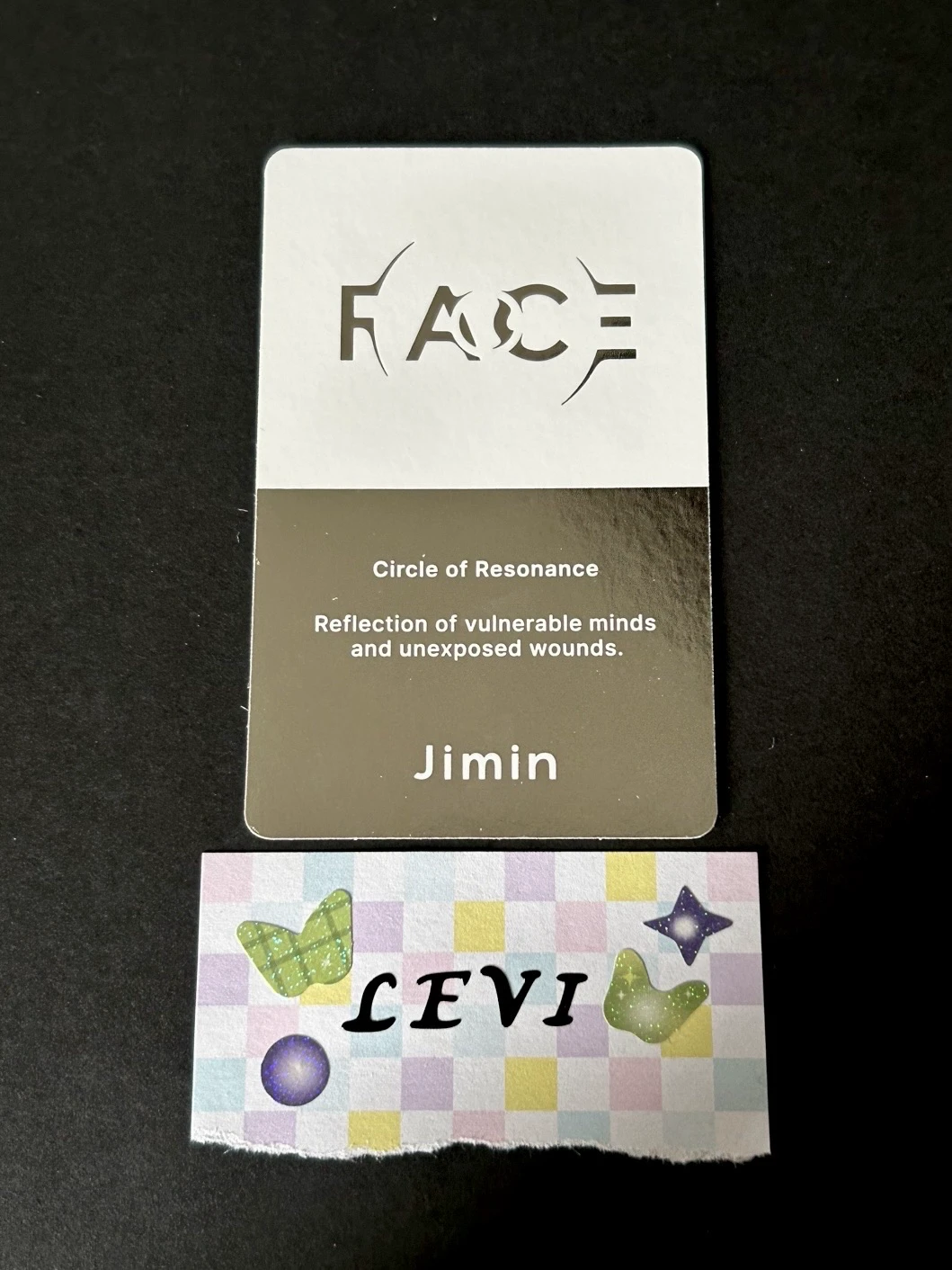 BTS Jimin BTS - Jimin - Face Album album photocard invisible face ver. listing photo 2
