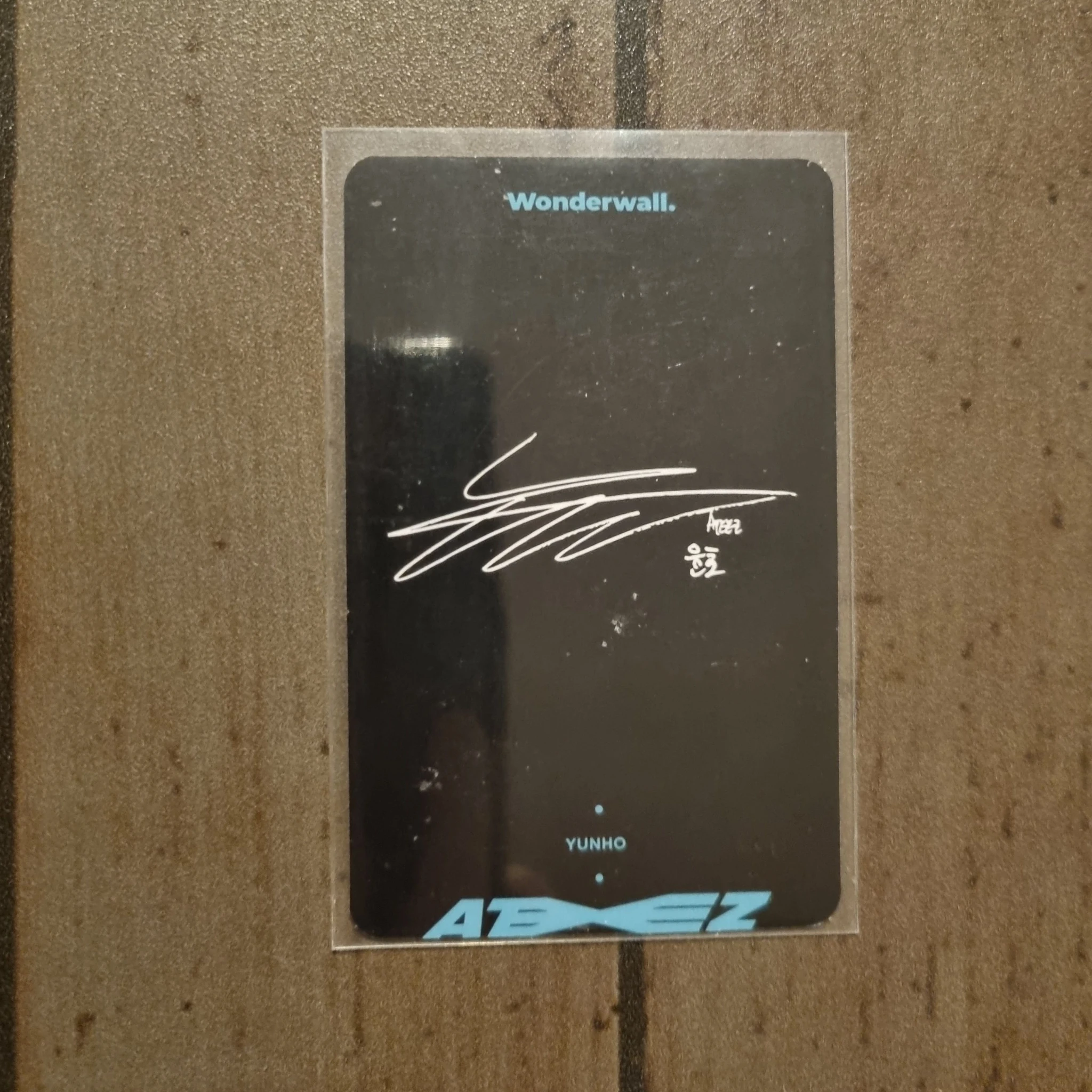 ATEEZ Yunho ATEEZ - Yunho - ZERO : FEVER Part.2 Album wonderwall C version merch photocard fansign listing photo 2