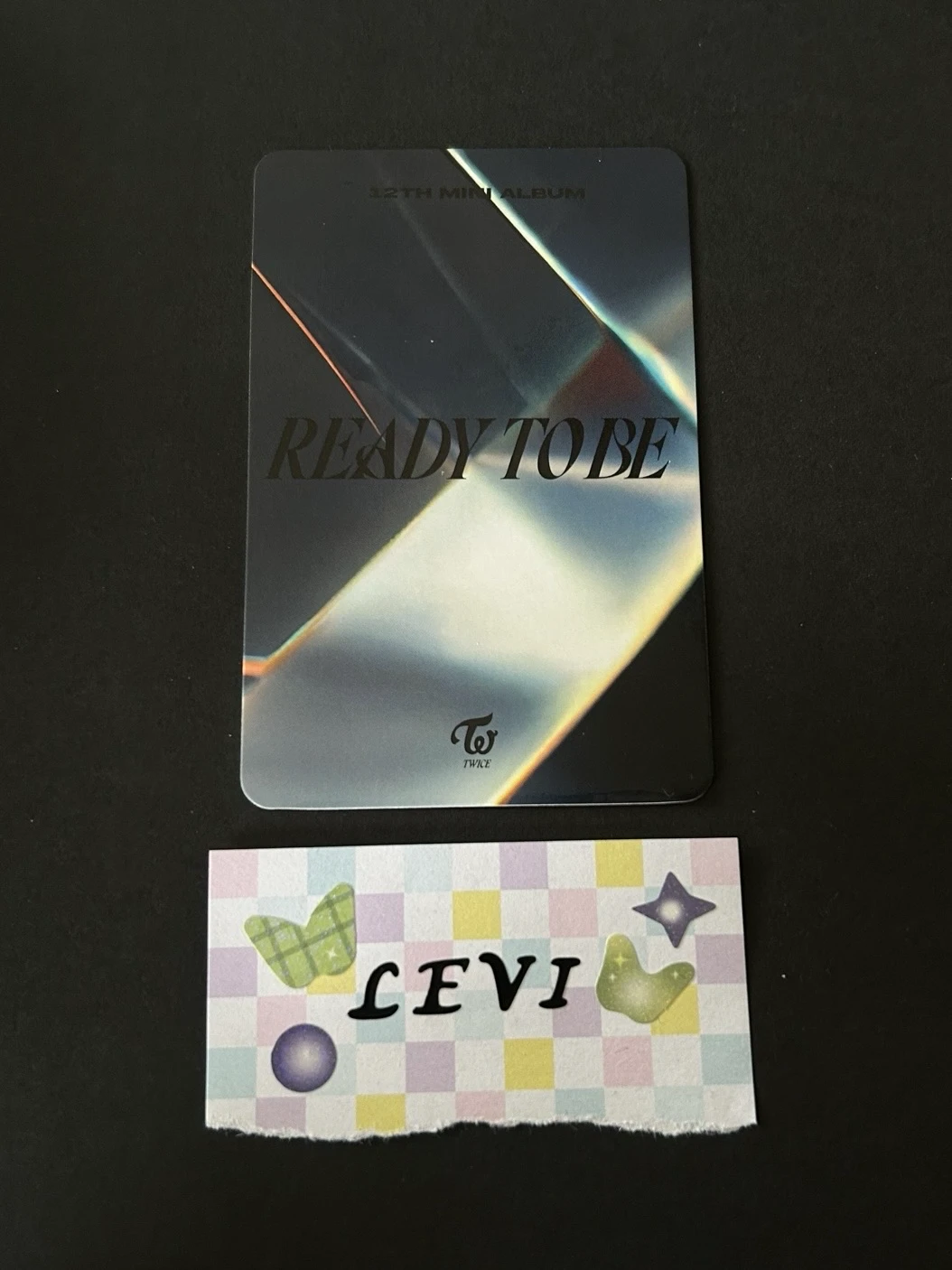 TWICE Jihyo TWICE - Jihyo - Ready To Be Album pob (pre-order benefit) photocard set to version listing photo 2