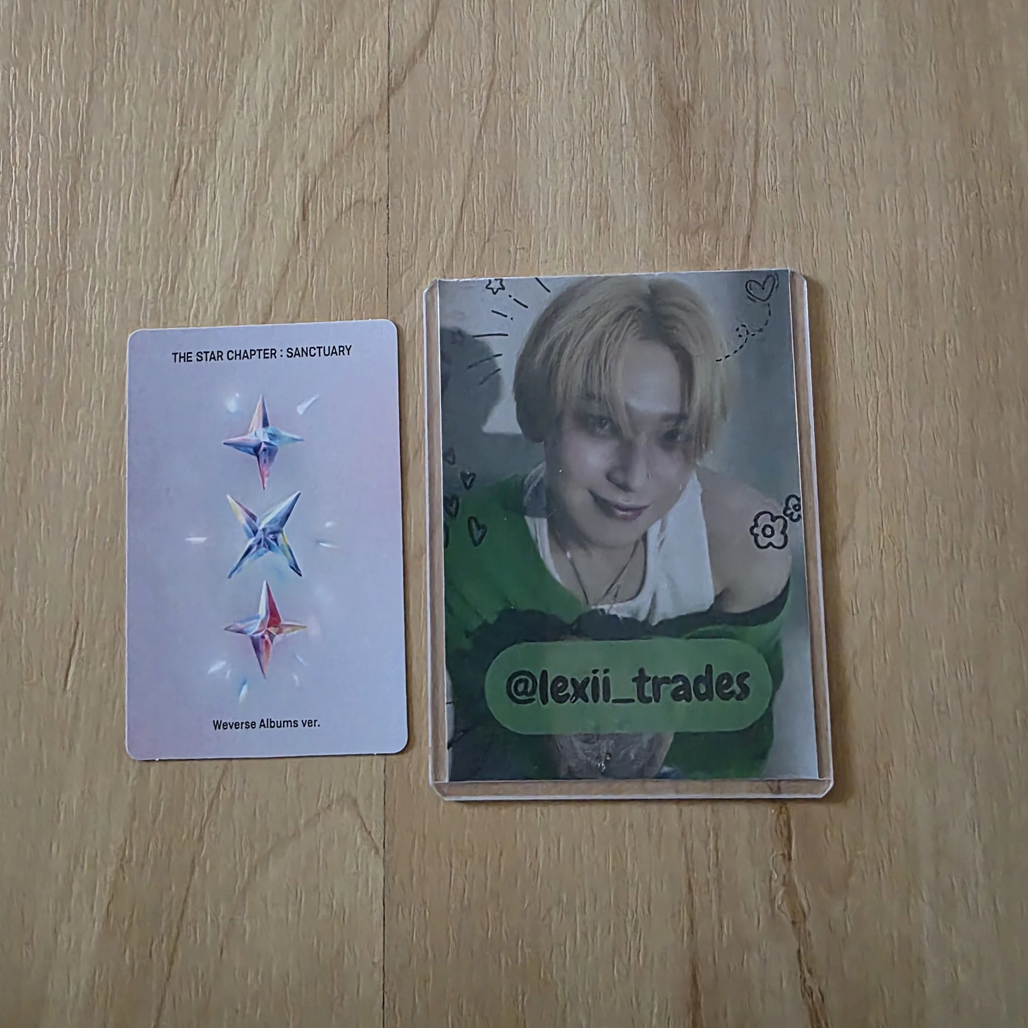 TOMORROW X TOGETHER Beomgyu TOMORROW X TOGETHER - Beomgyu - The Star Chapter: Sanctuary Album album photocard lover ver. non-selfie listing photo 2