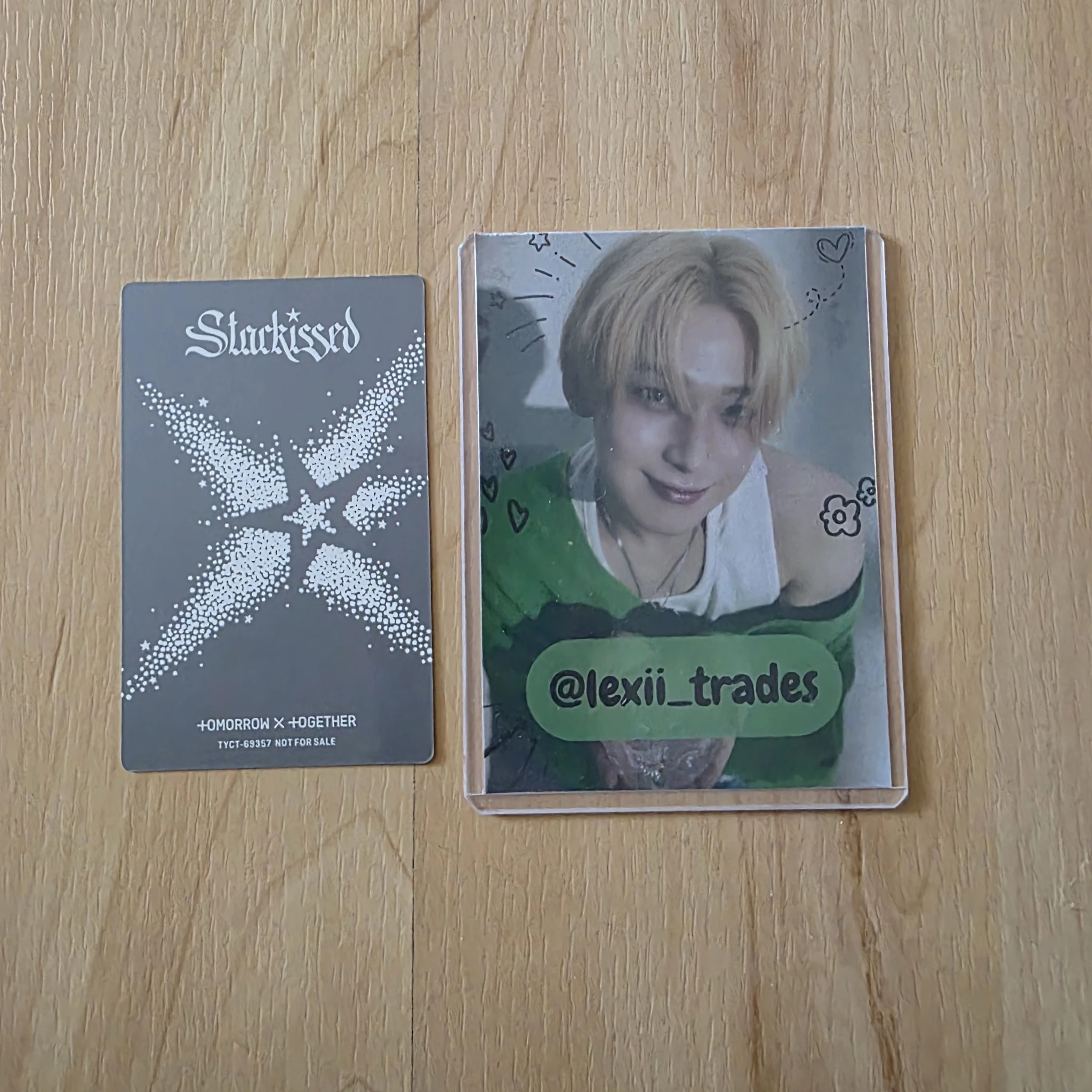 TOMORROW X TOGETHER Beomgyu TOMORROW X TOGETHER - Beomgyu - Starkissed Album limited version A version album photocard non-selfie listing photo 2