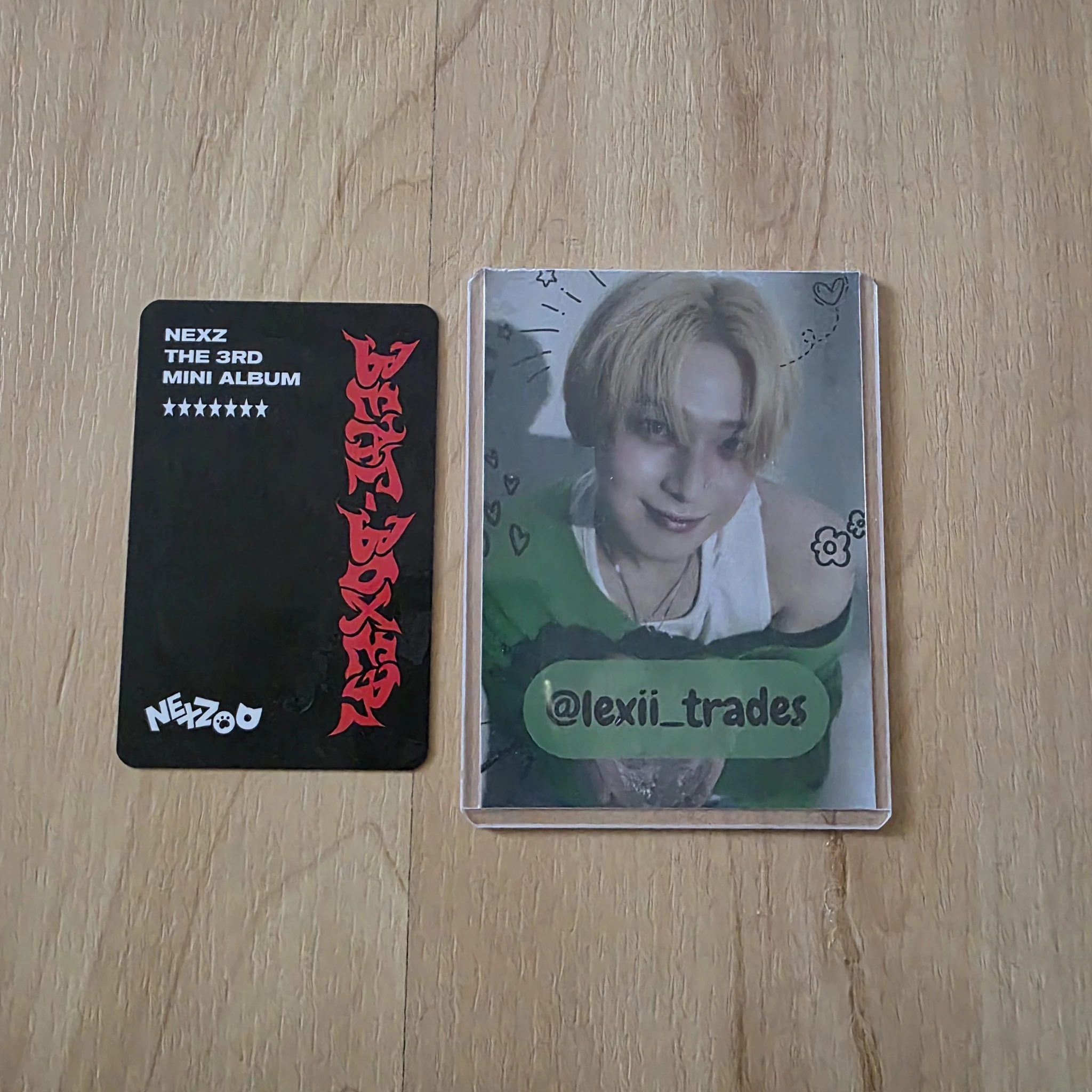 NEXZ Haru NEXZ - Haru - Beat-Boxer Album album photocard nexzoo ver photocard set listing photo 2