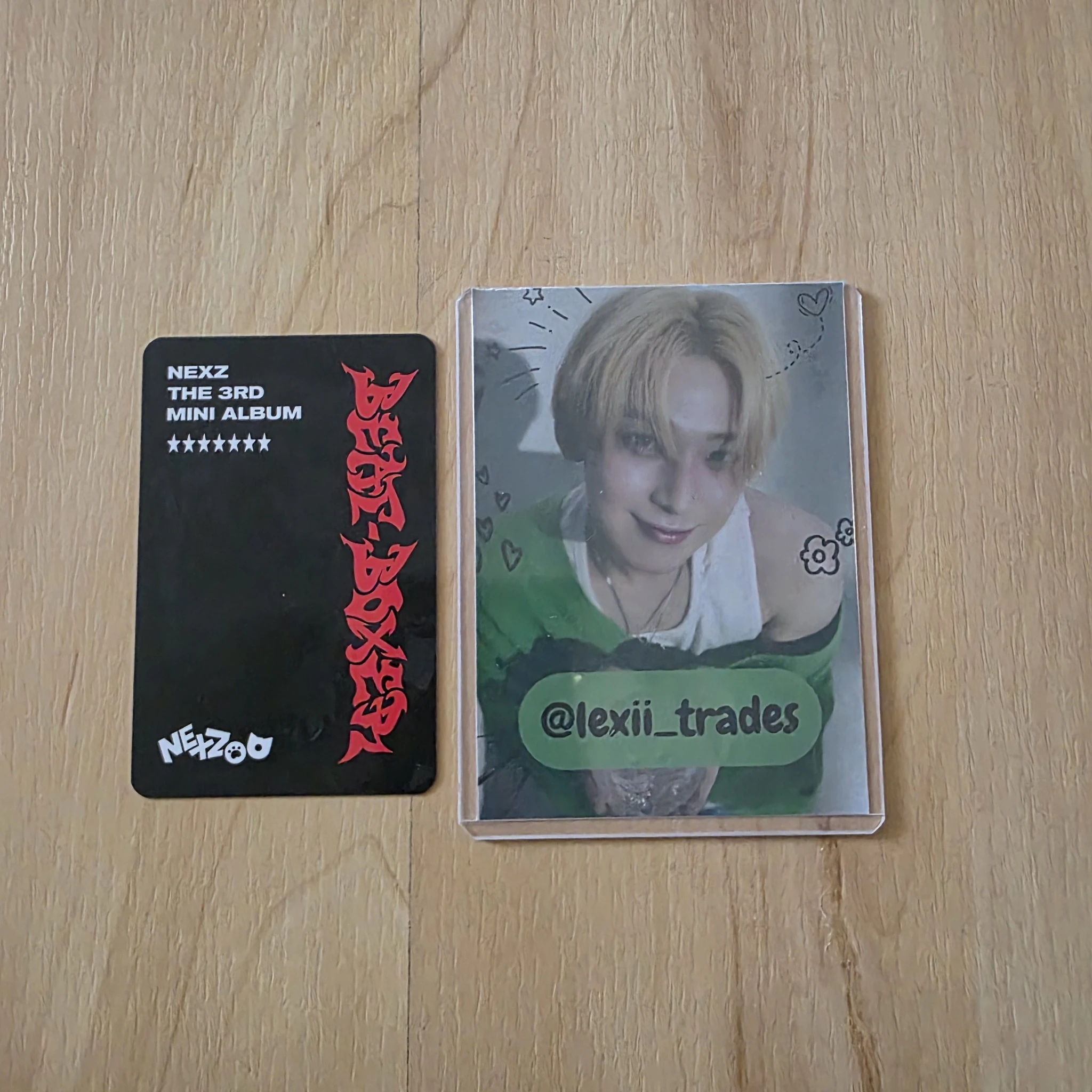 NEXZ So Geon NEXZ - So Geon - Beat-Boxer Album album photocard nexzoo ver photocard set listing photo 2