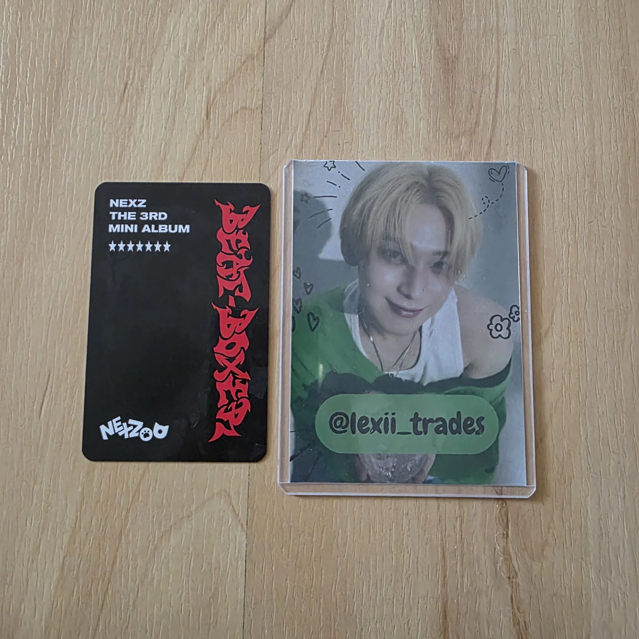 NEXZ Seita NEXZ - Seita - Beat-Boxer Album album photocard nexzoo ver photocard set listing photo 2